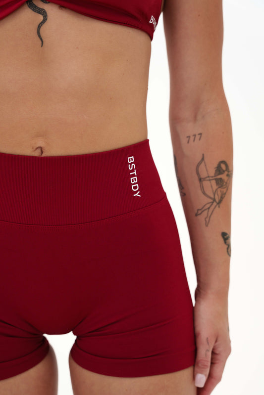 Dynamic V-sculpt shorts - Cherry