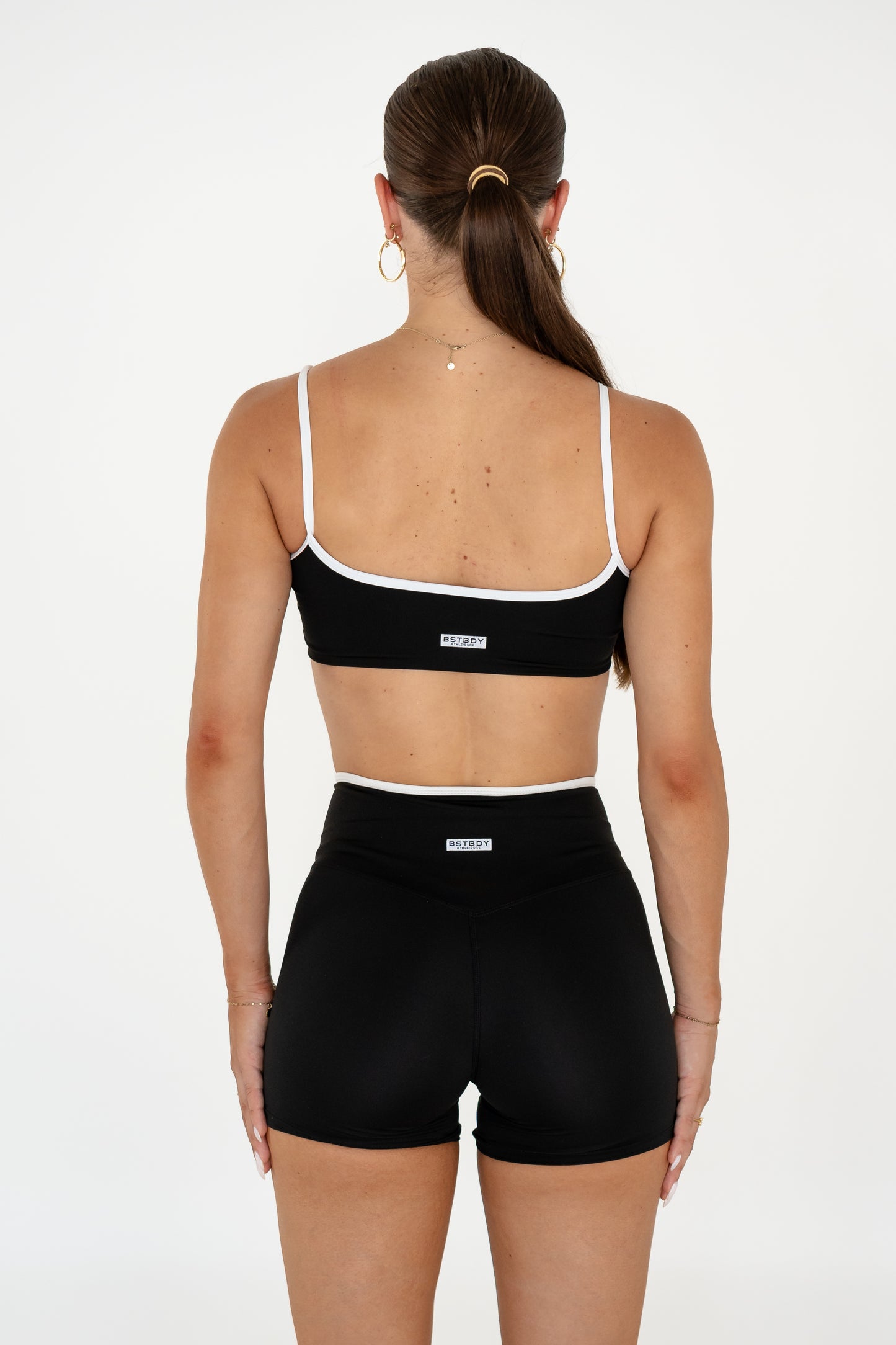 Dual Tone Bra - Black