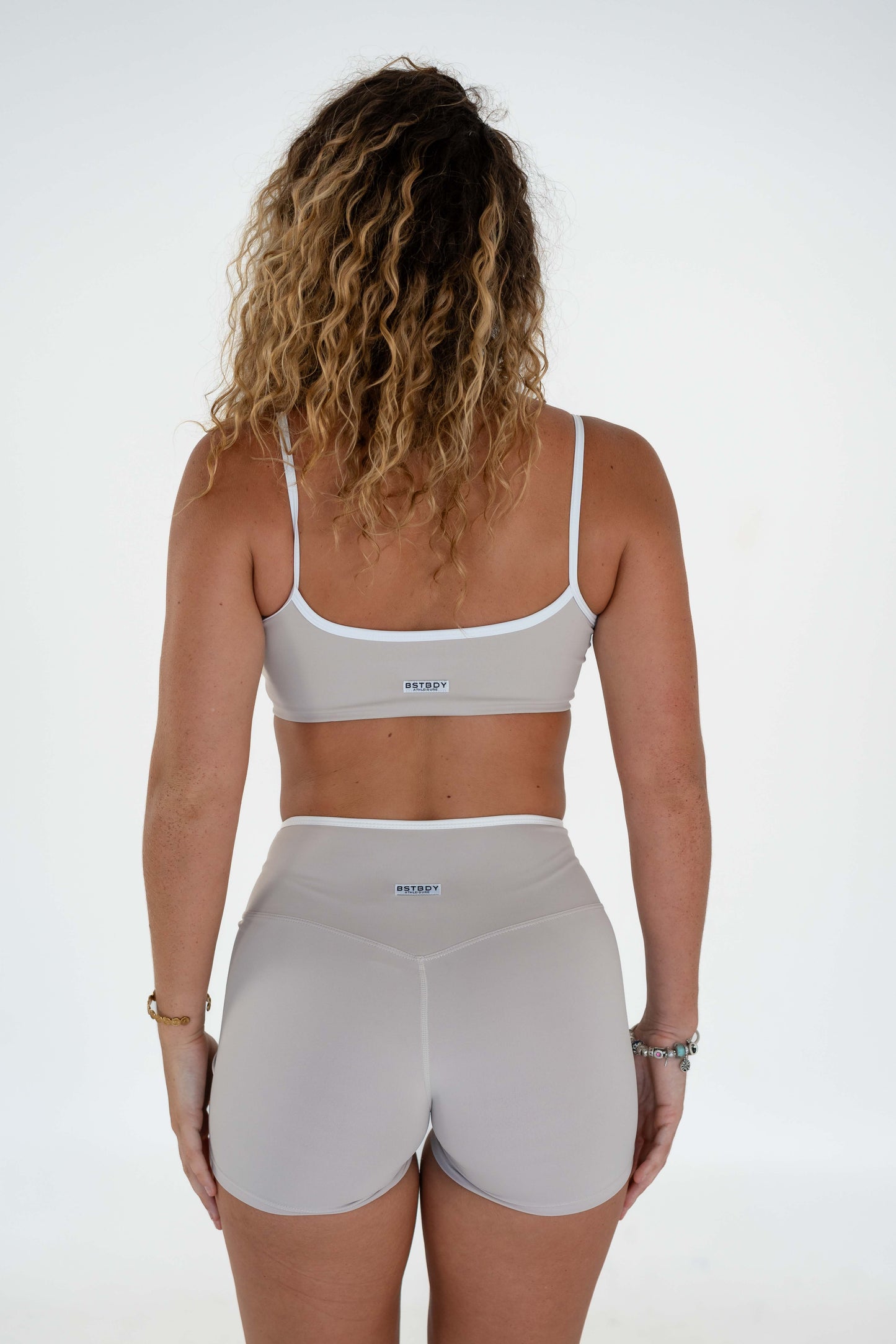 Dual Tone Bra - Grey