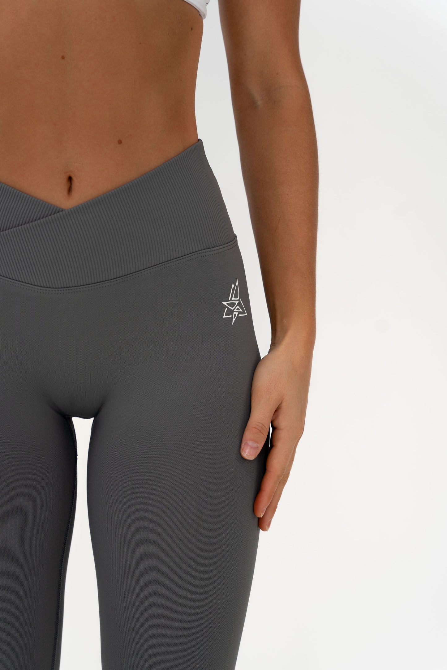 Elan Full Length Tights - Grey