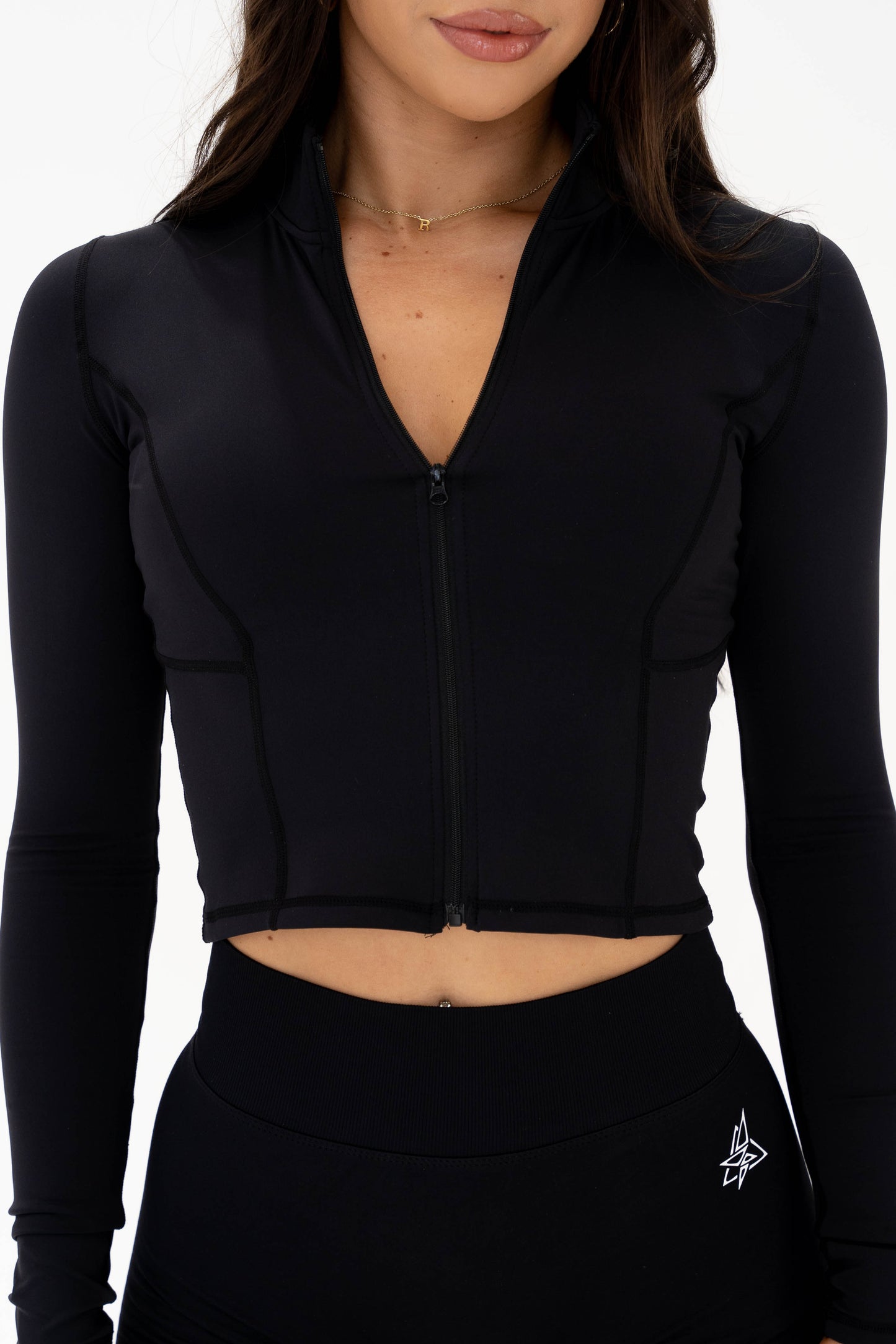 Athletic Zippy Jacket - Black