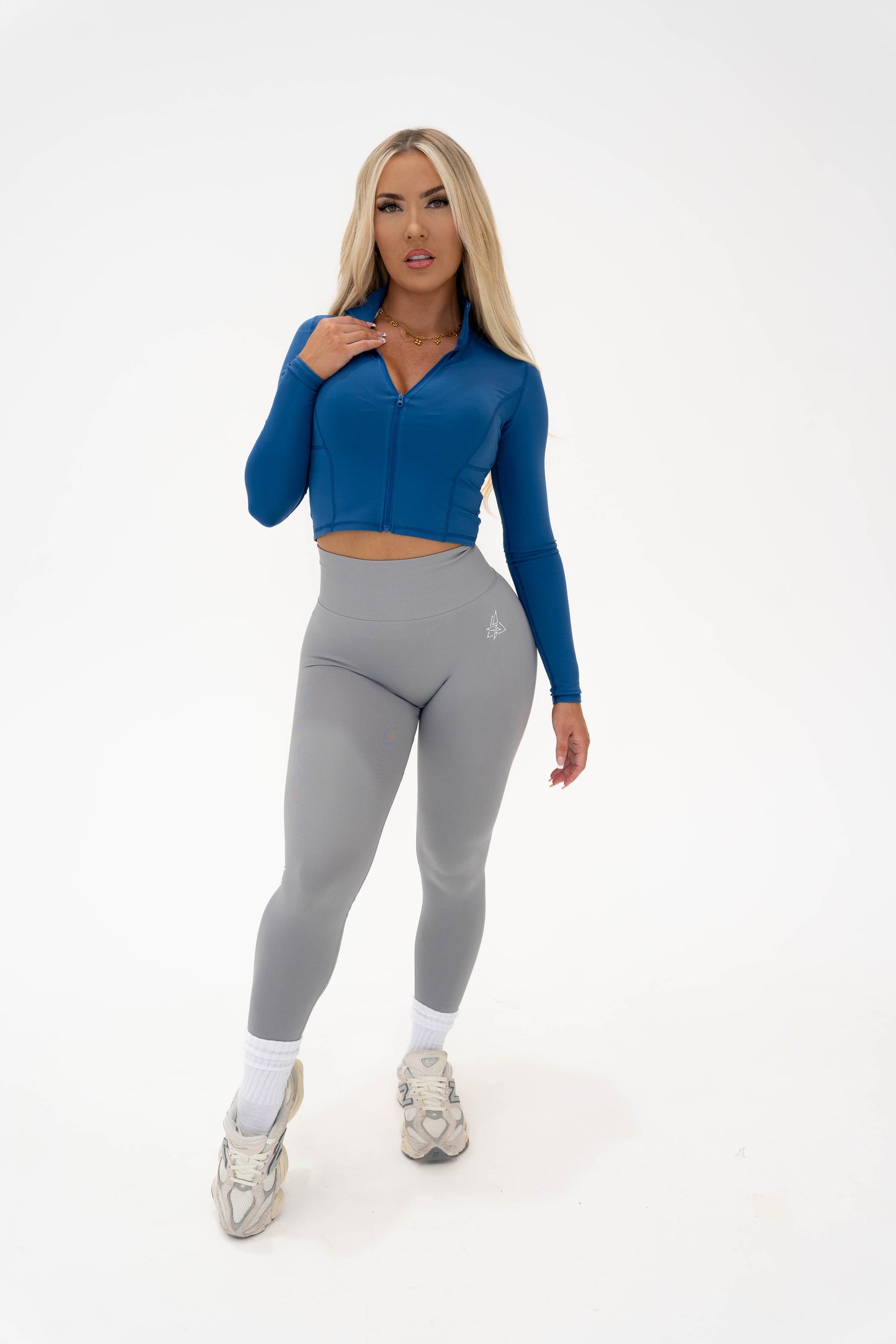 Athletic Zippy Jacket - Navy