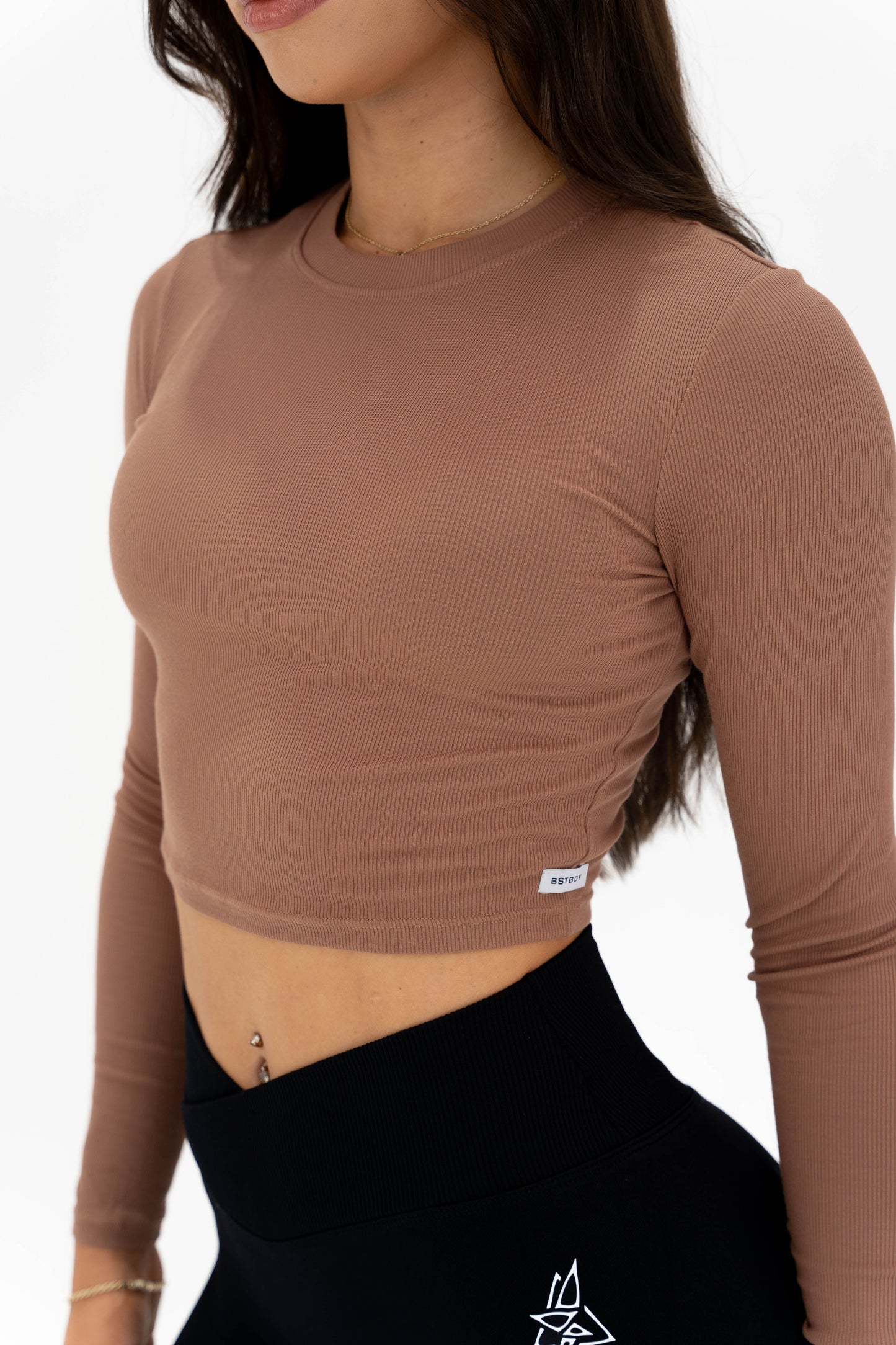 Essential Long Sleeve - Brown