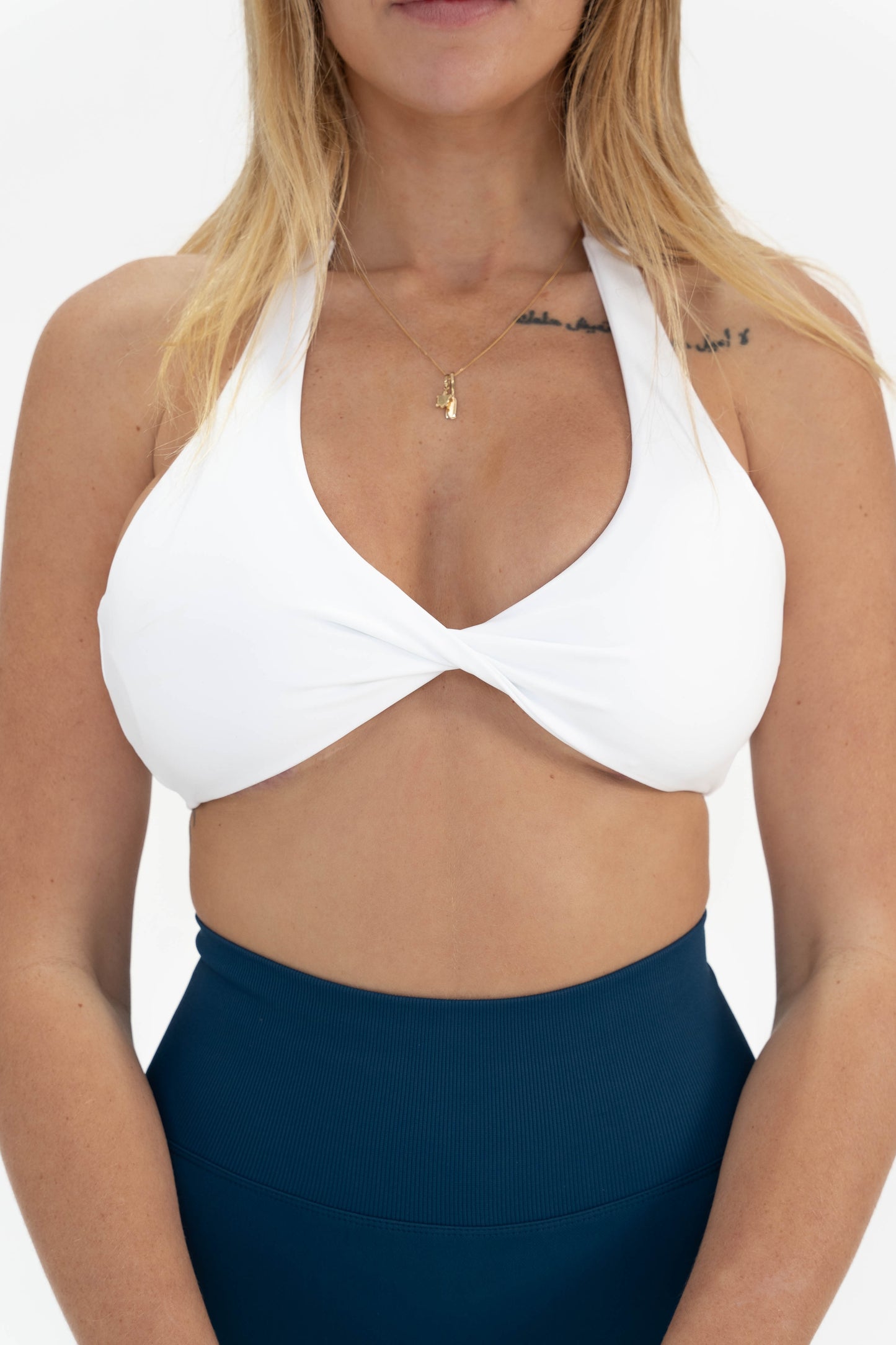 The Best Body Halter - White