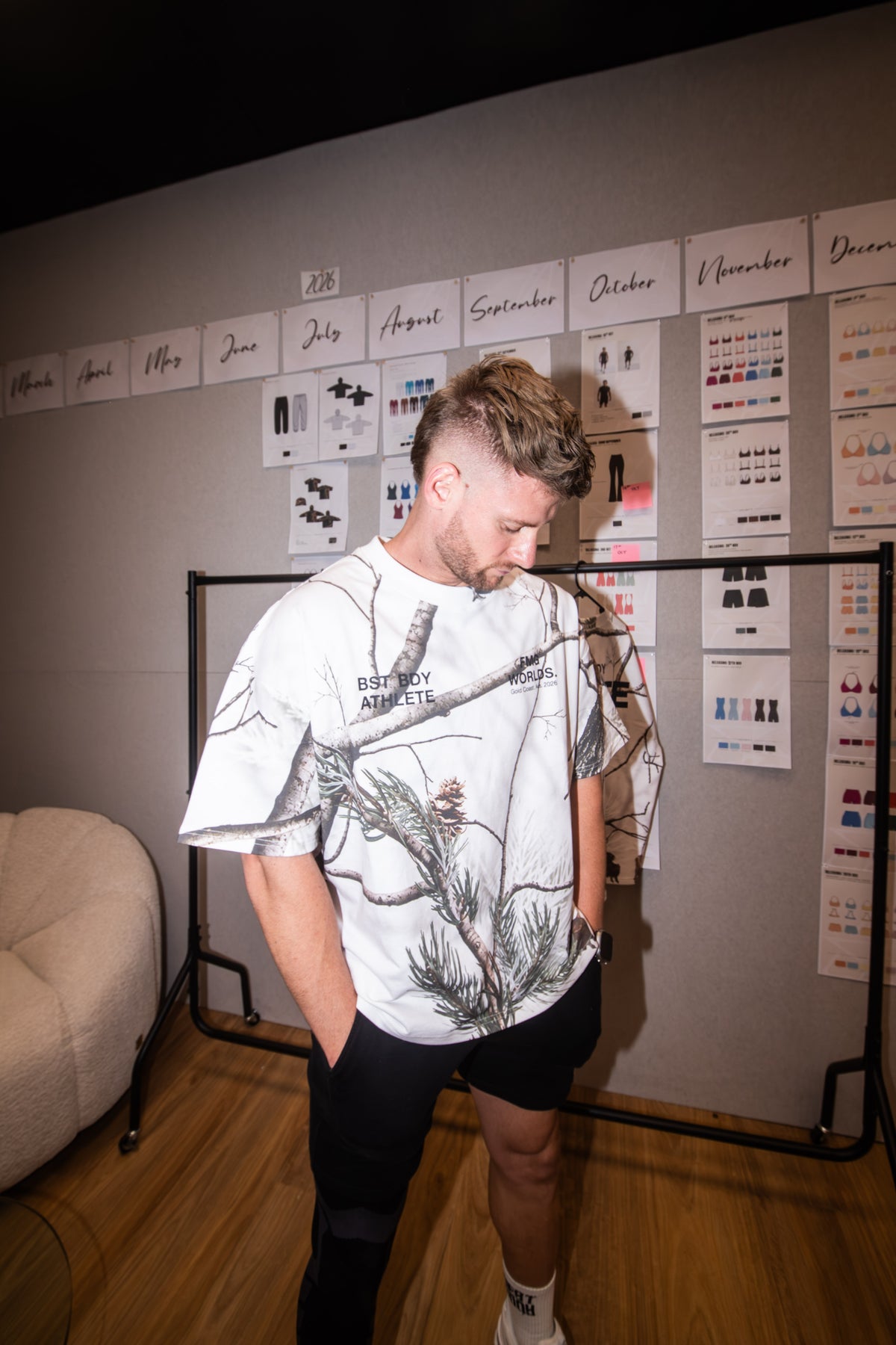 Built Minus Tee FMG - White Camo