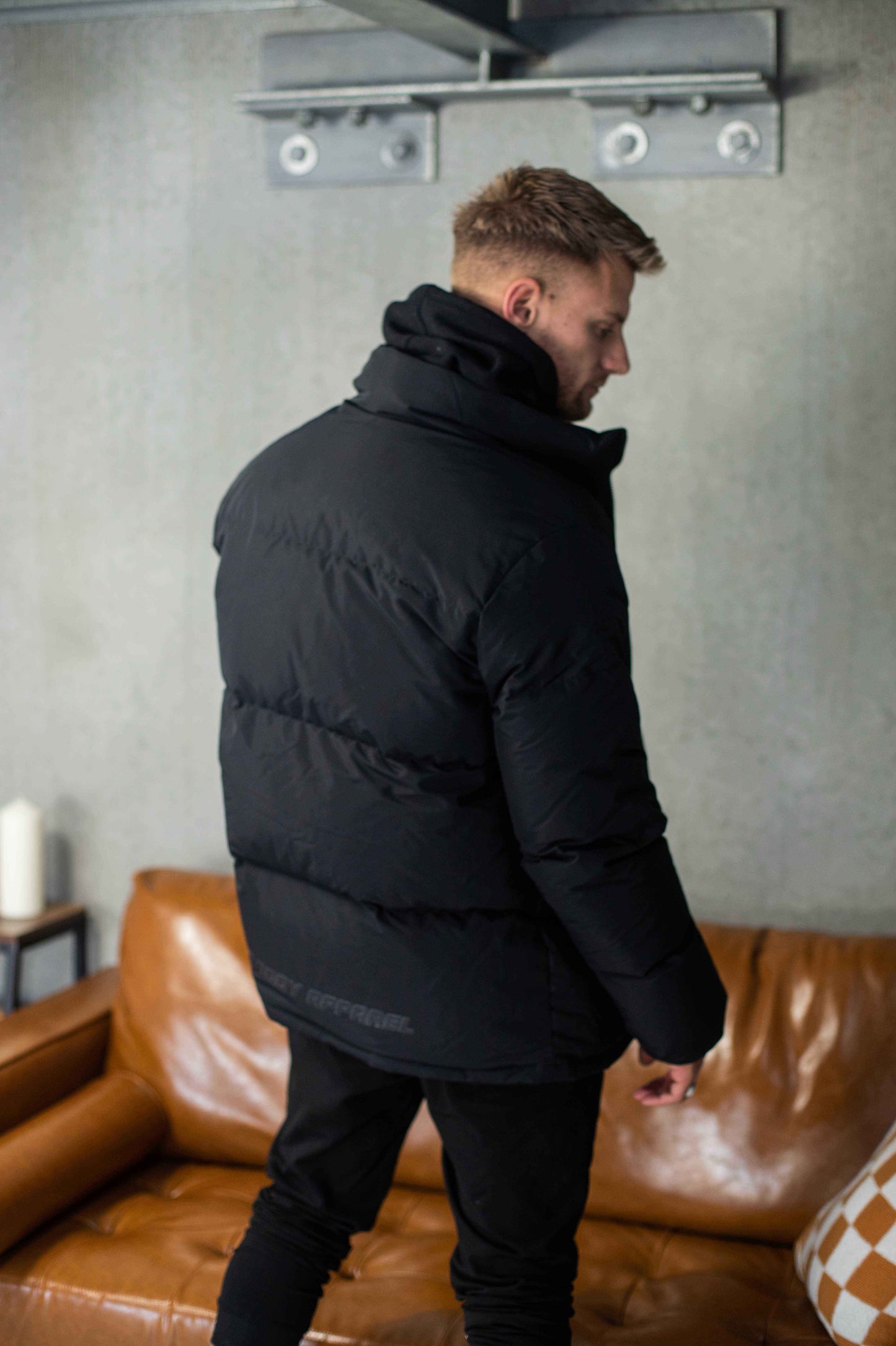 Puffer Jacket - Black
