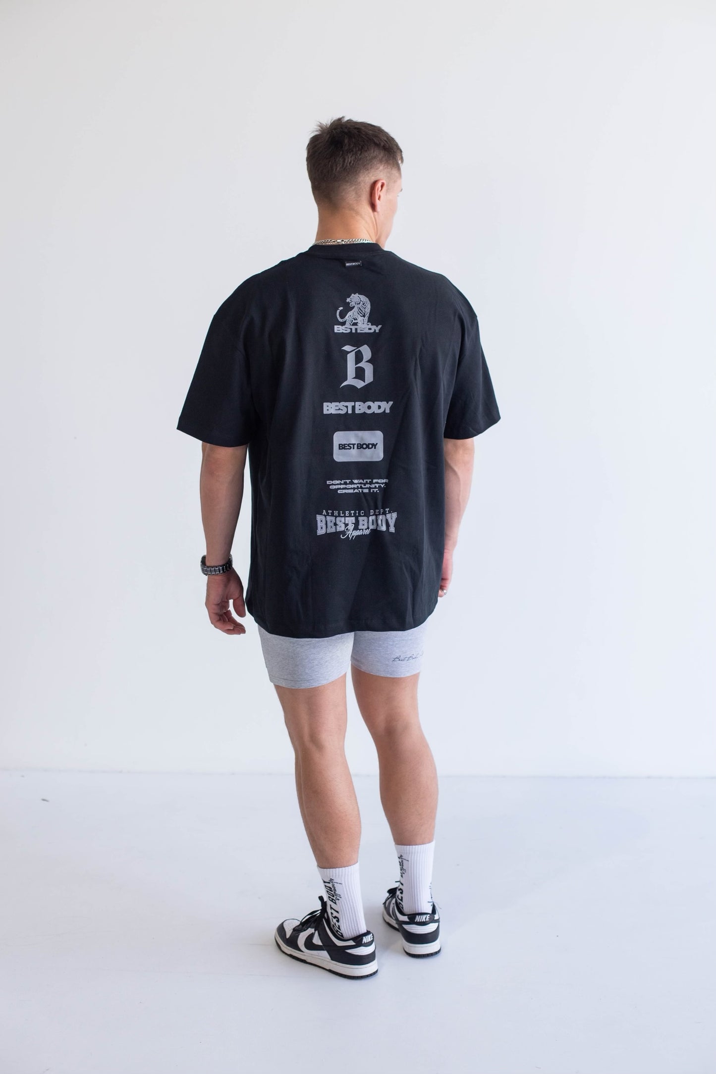Athletic Dept Premium Heavy Tee - Black