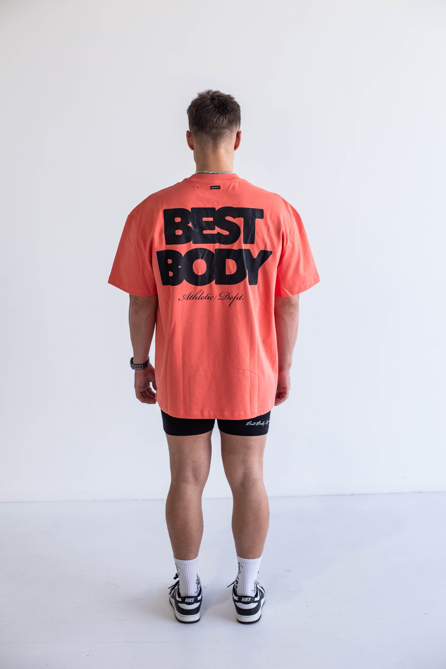 Athletic Dept Premium Heavy Tee - Salmon