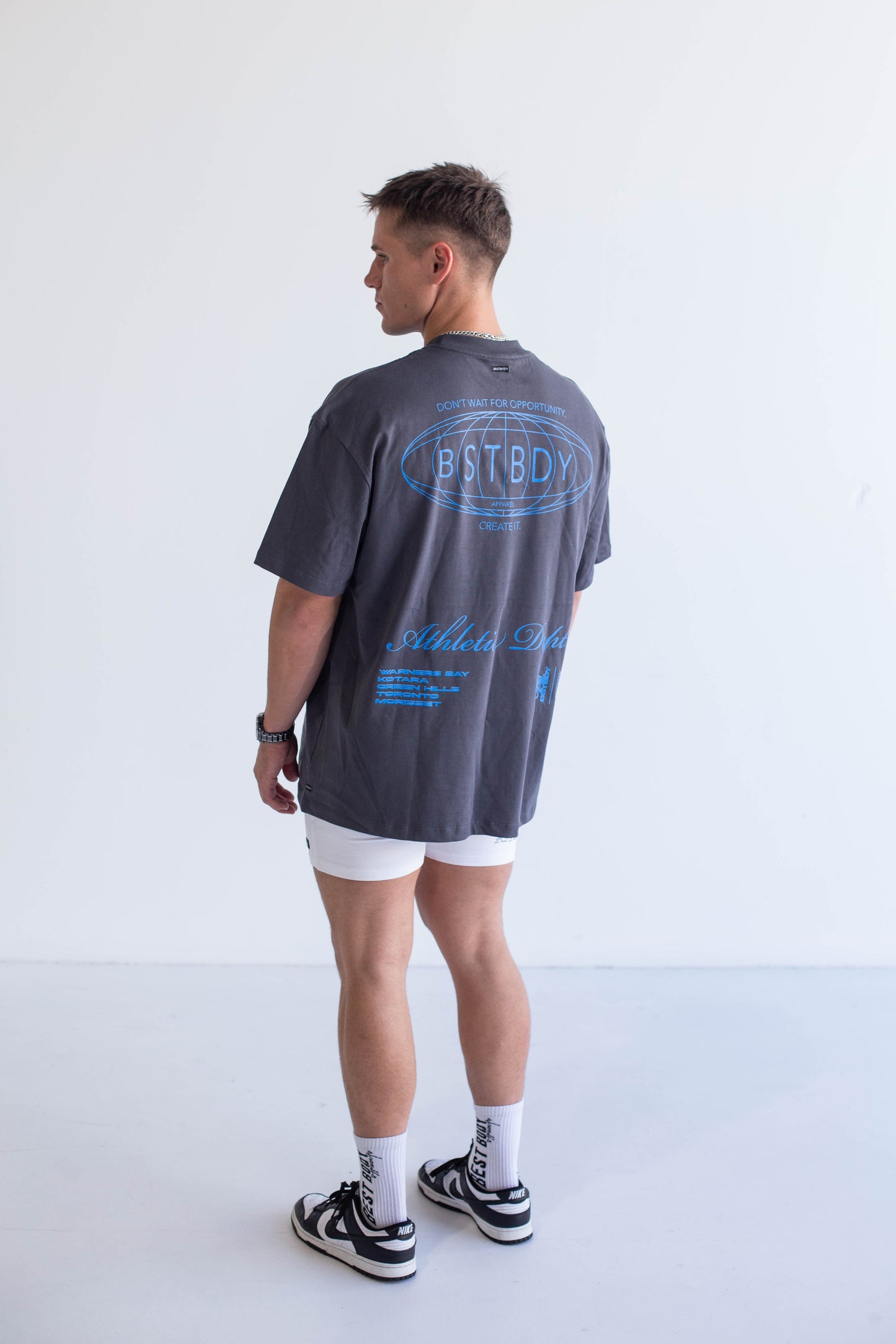 Athletic Dept Premium Heavy Tee - Dark Grey