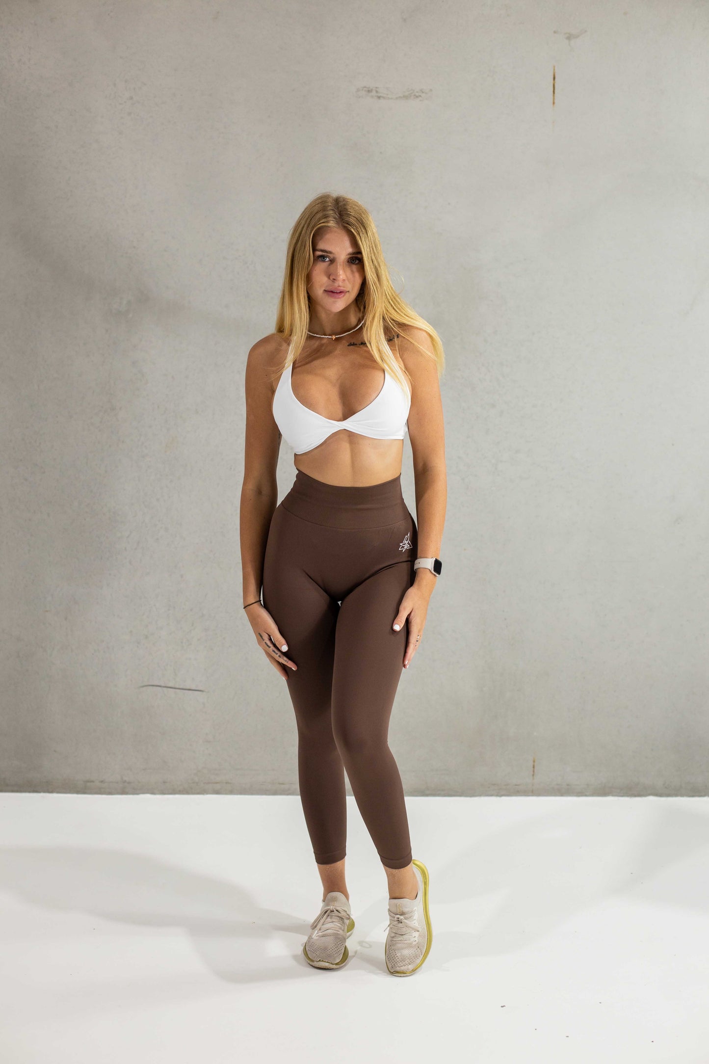 Endless Pump Full Length Tights - Chocolate