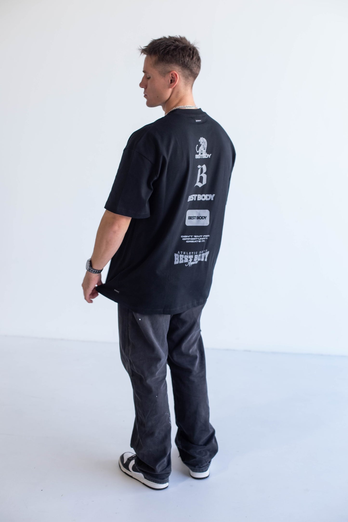 Athletic Dept Premium Heavy Tee - Black