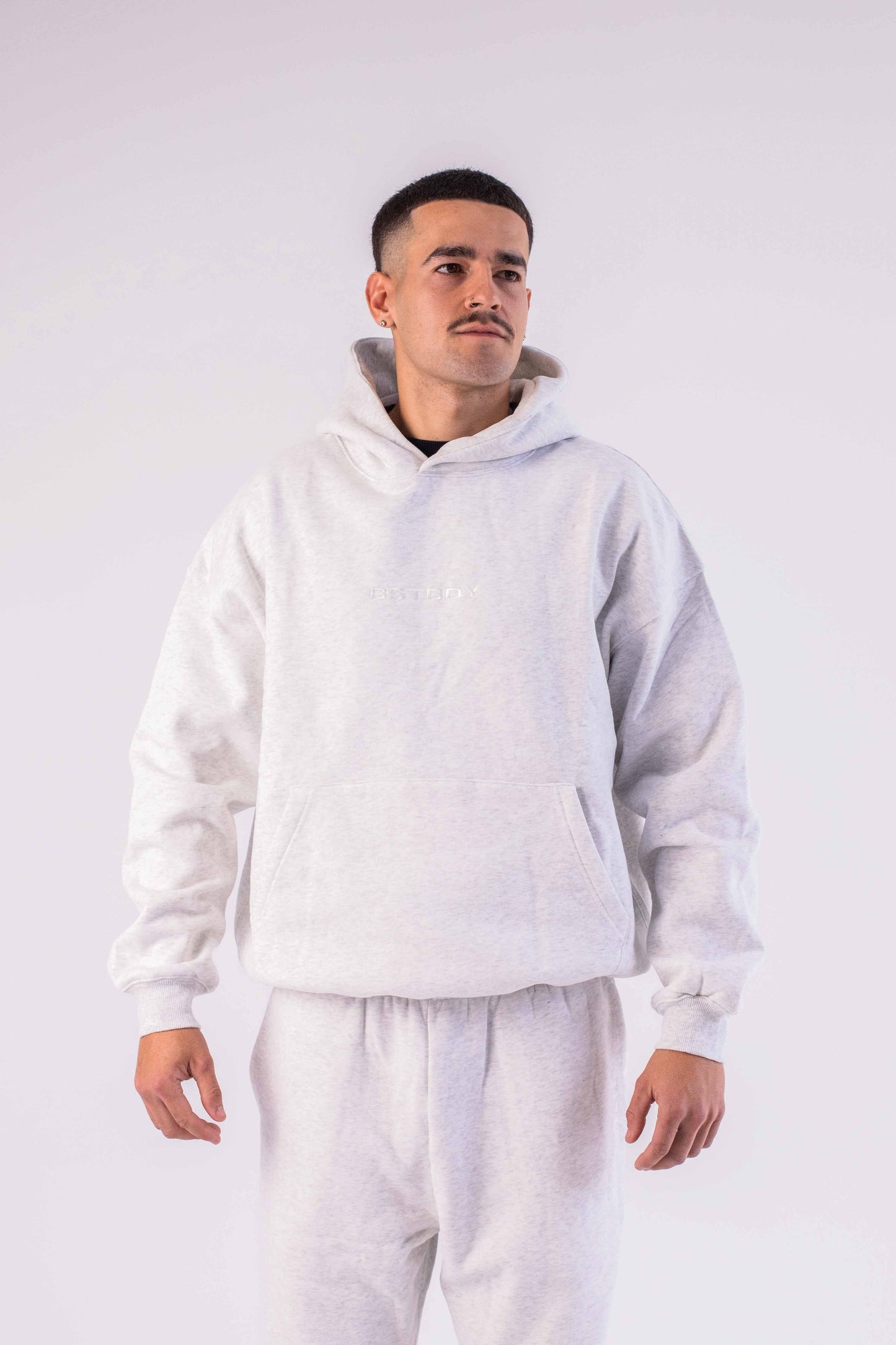 Built Hoodie - Light Grey