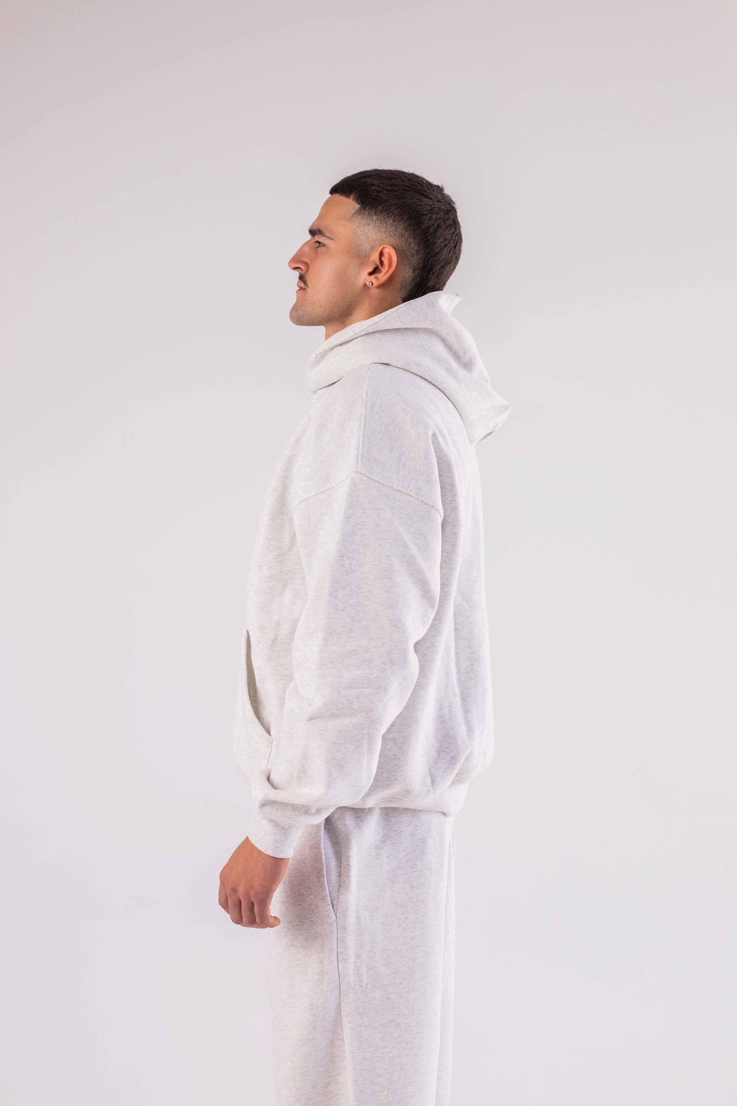 Built Hoodie - Light Grey