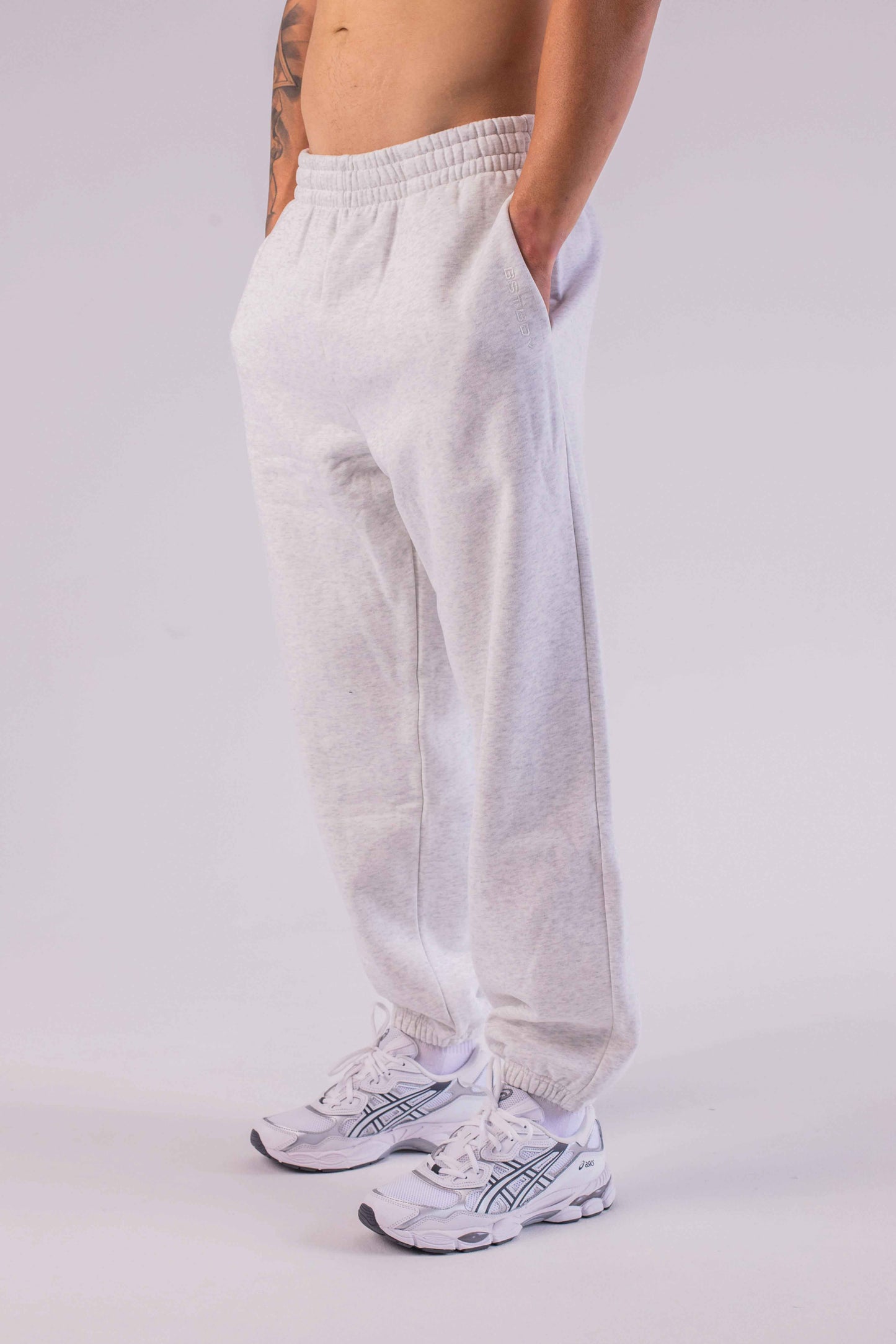 Built Trackie - Light Grey