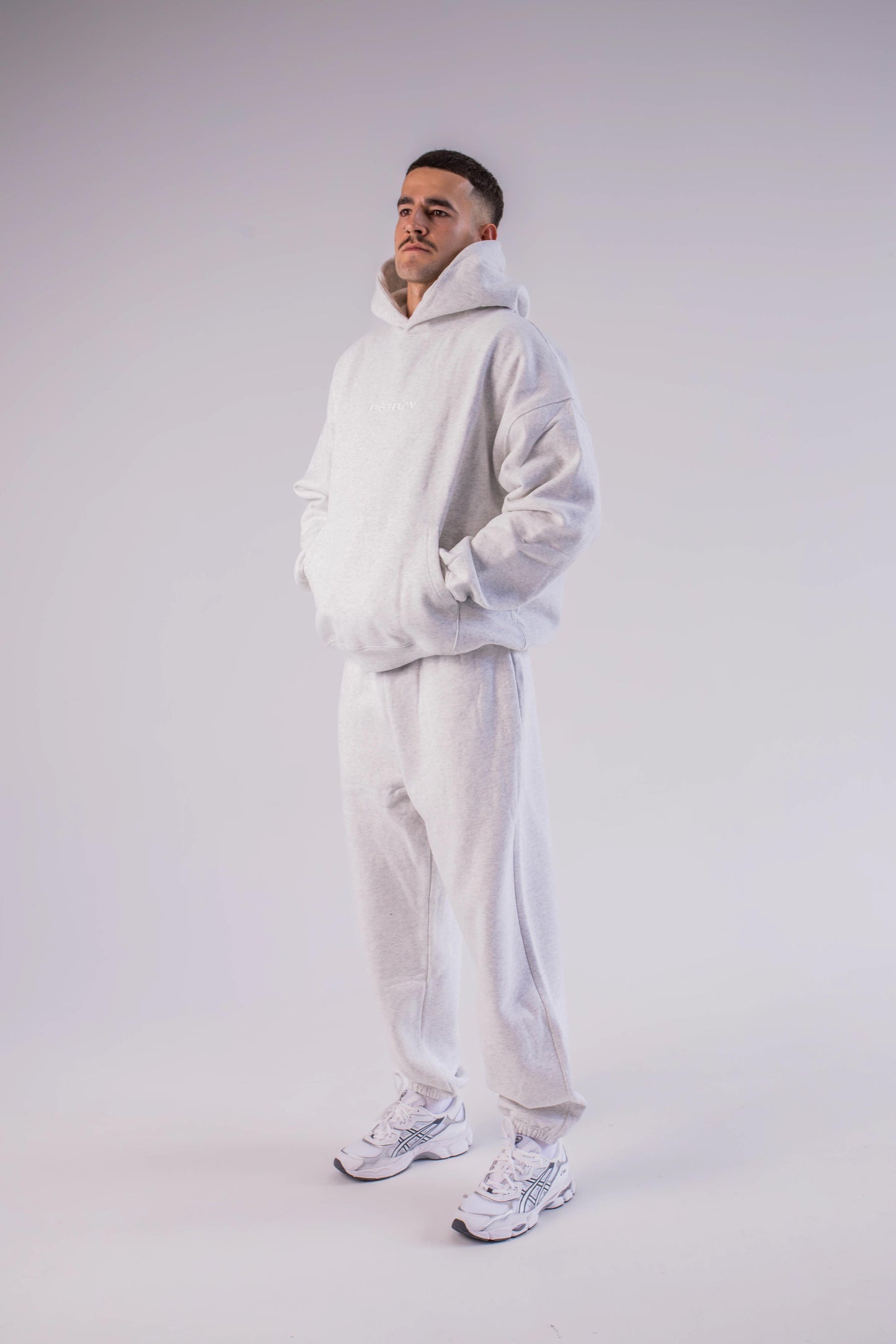 Built Hoodie - Light Grey