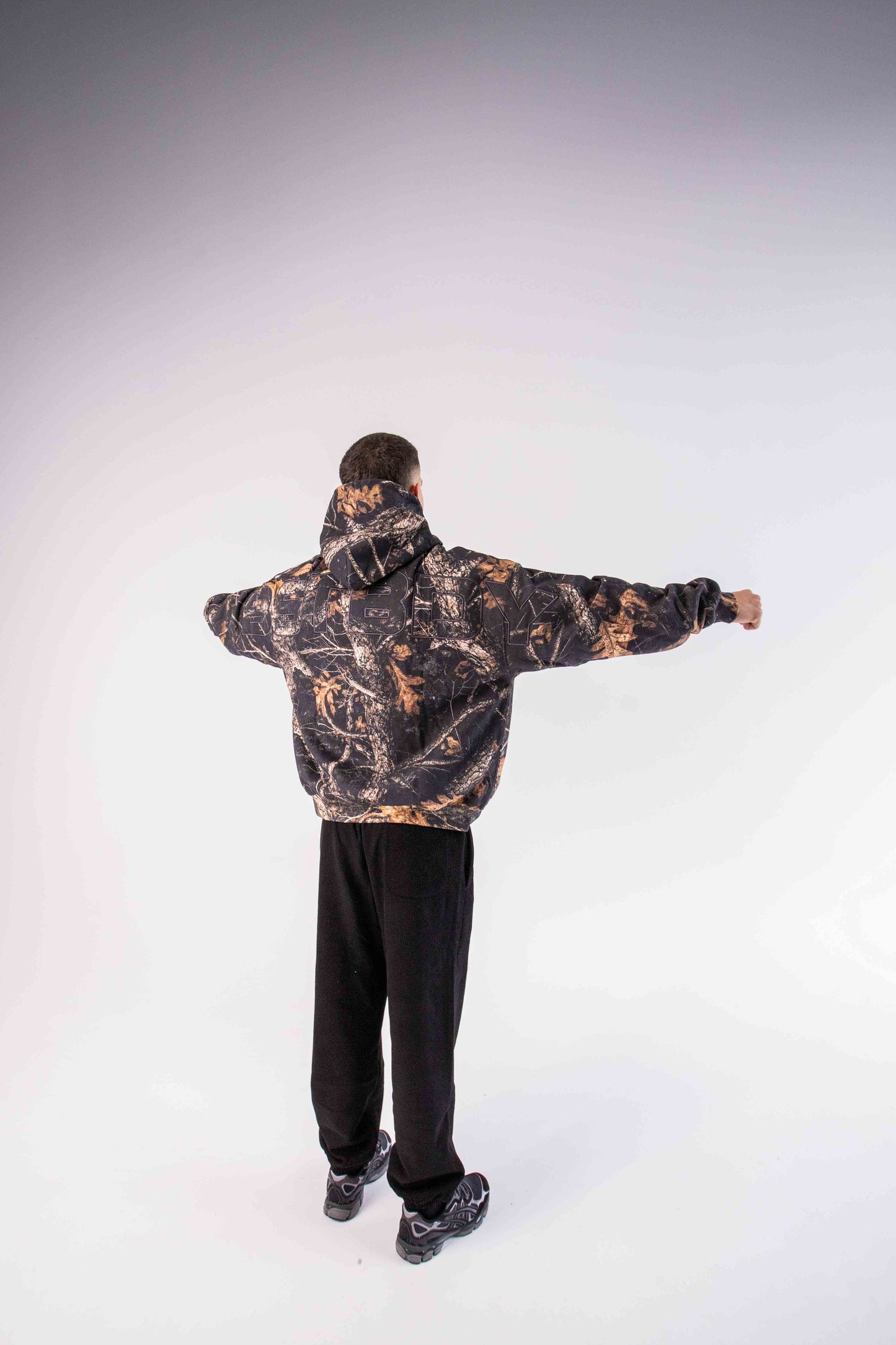 Built Hoodie - Bush Camo