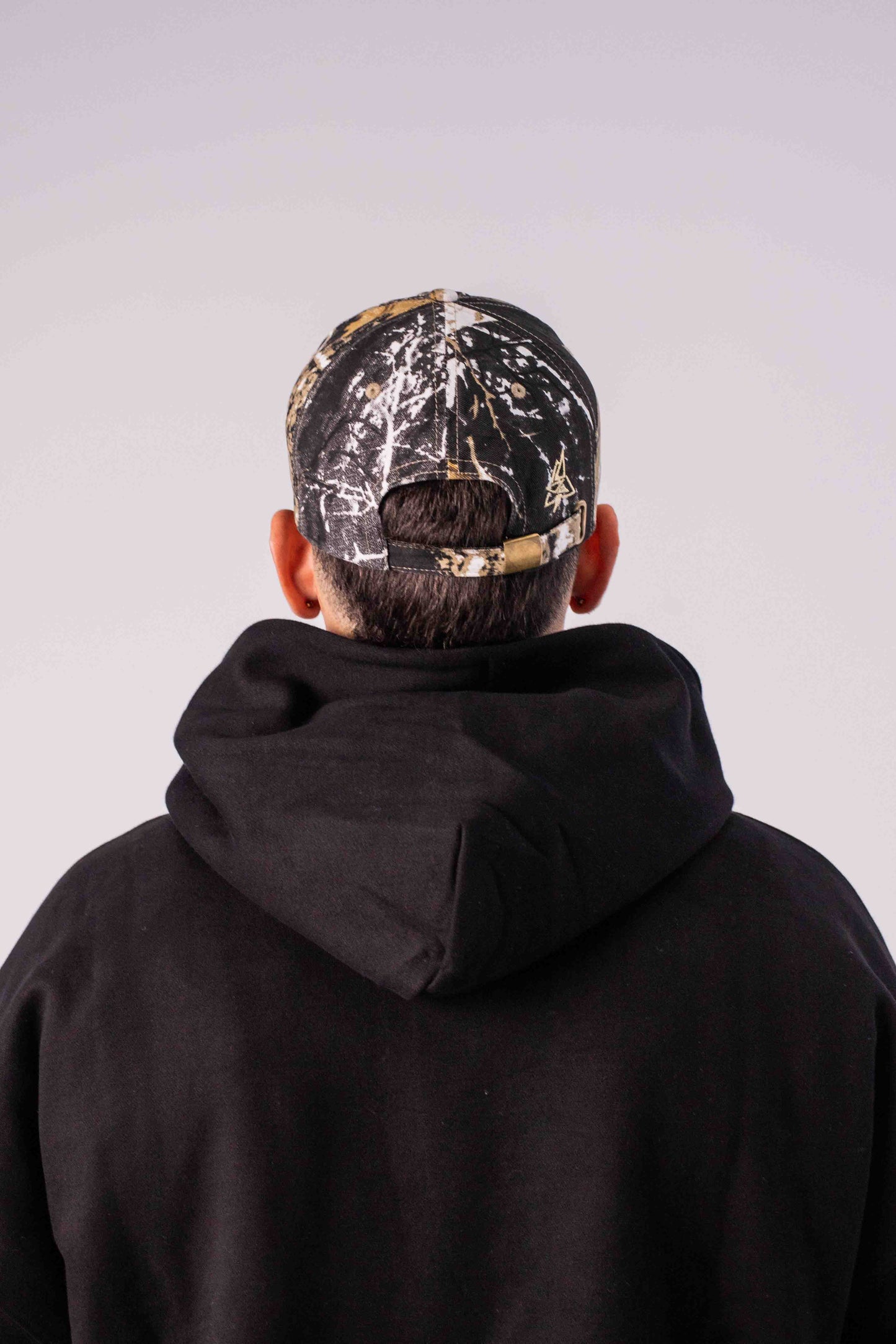 Baseball Cap - Distressed - Bush Camo
