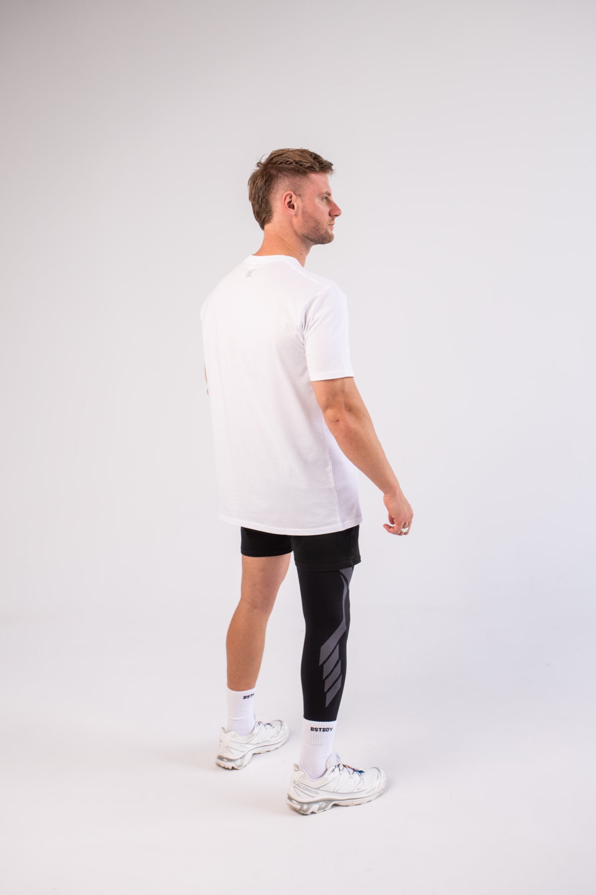 Signature Tee - Staple White