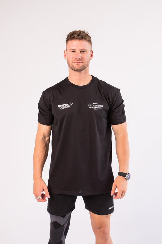 Signature Tee - Athletic Division Black