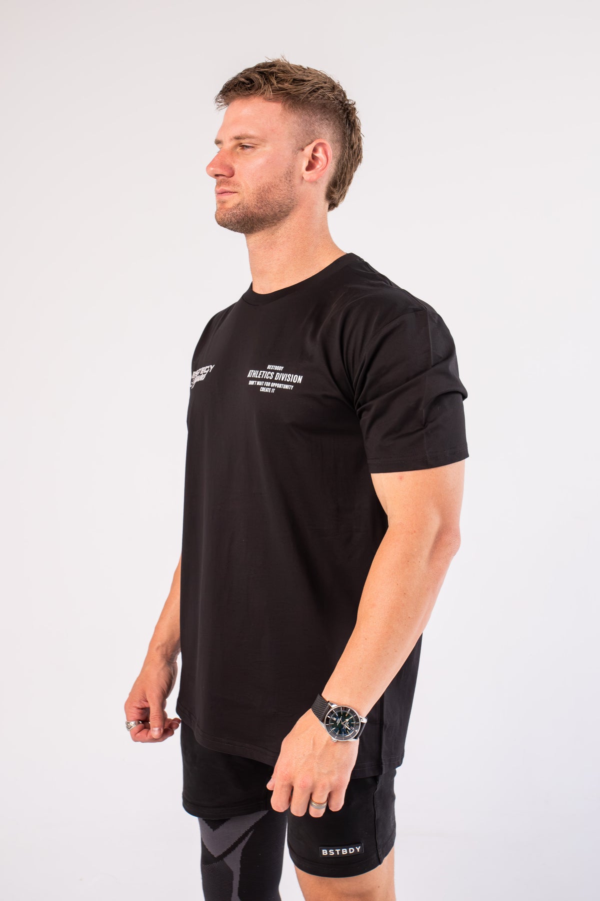 Signature Tee - Athletic Division Black
