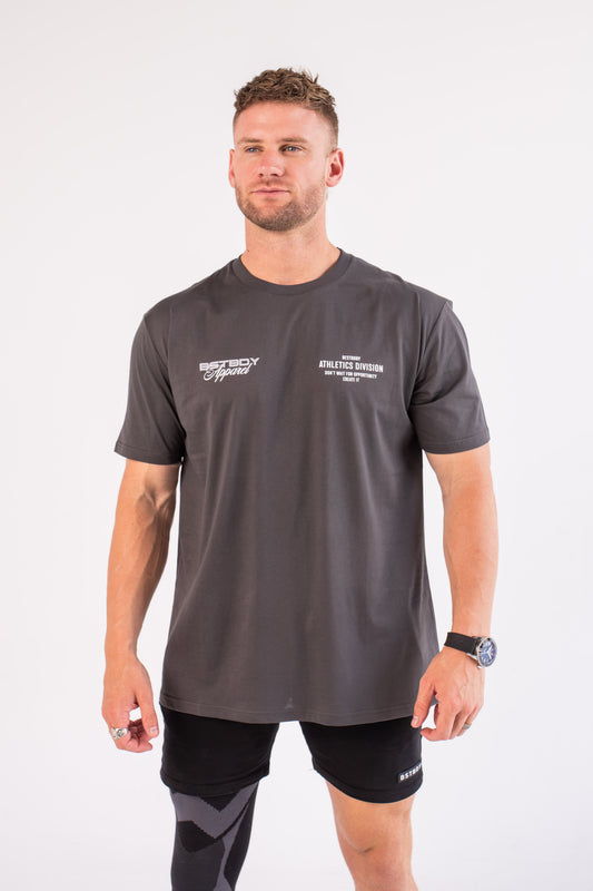 Signature Tee - Athletic Division Deep Grey