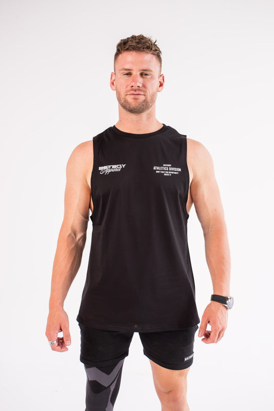 Signature Tank - Athletic Division Black