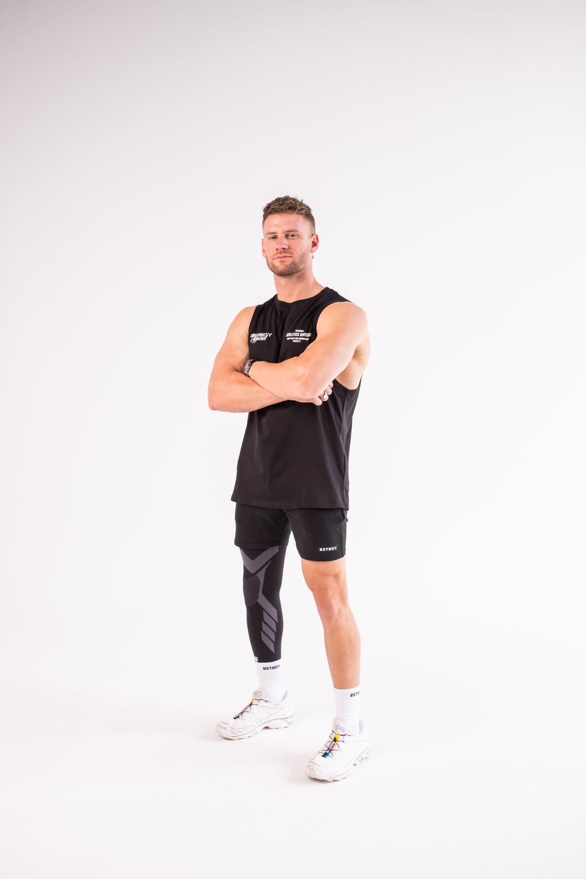 Signature Tank - Athletic Division Black