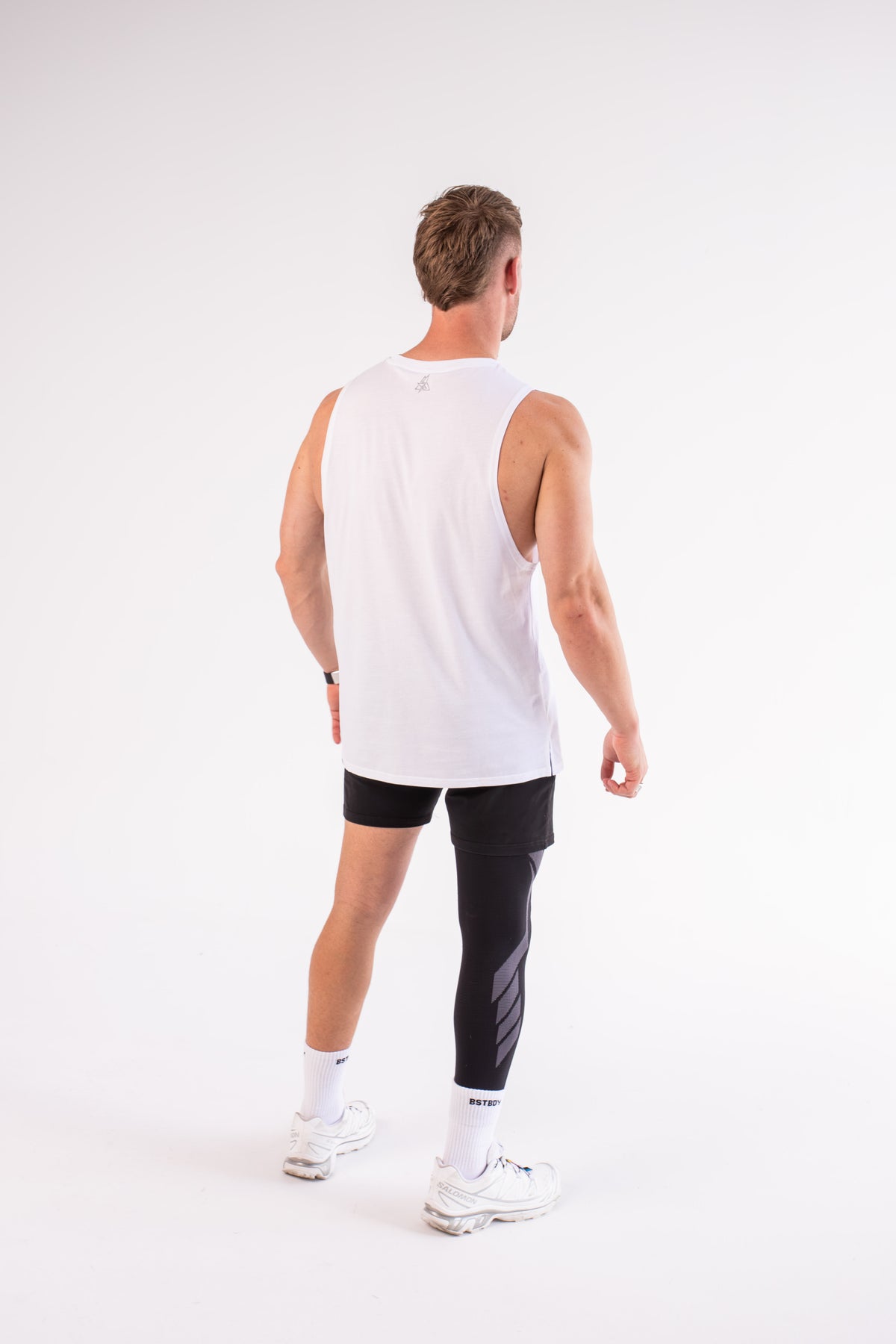 Signature Tank - Staple White