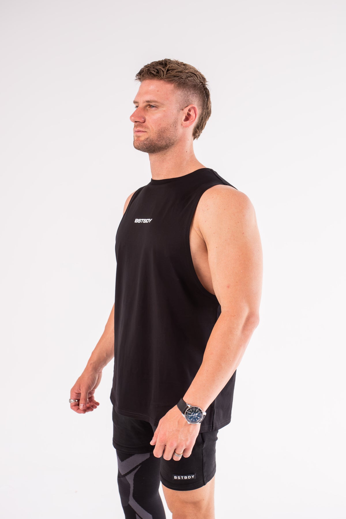 Signature Tank - Staple Black