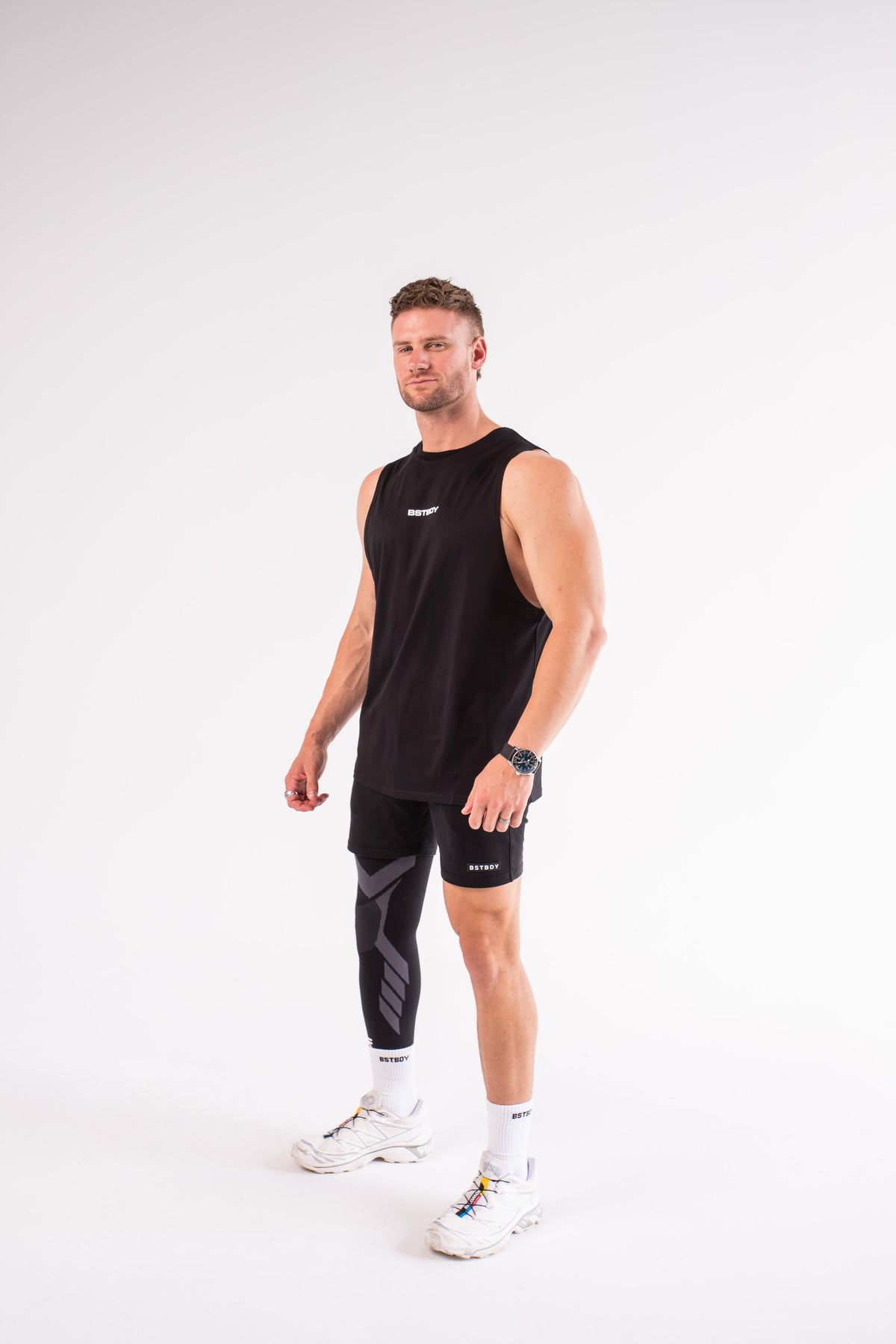 Signature Tank - Staple Black