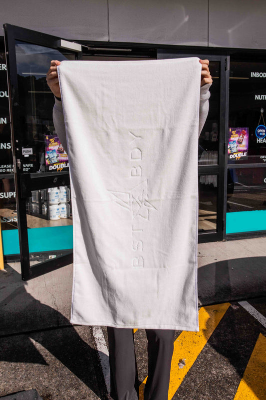 Premium Gym Towel - White