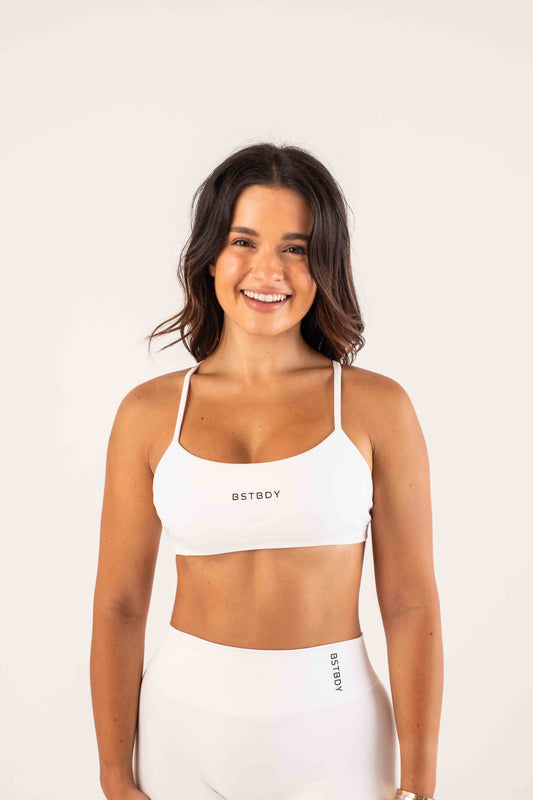 Dynamic Minimal Bra - White