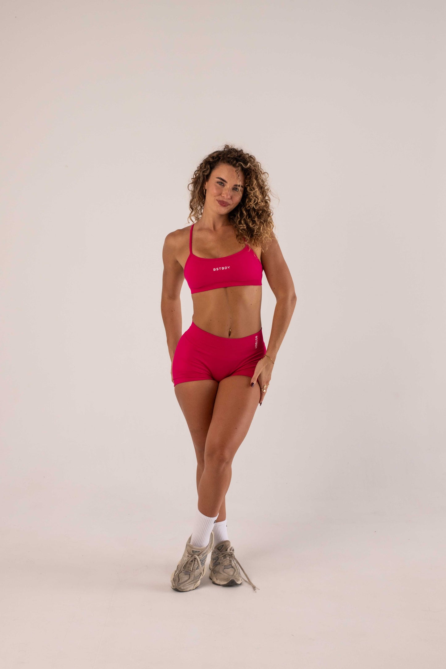 Dynamic Minimal Bra - Raspberry