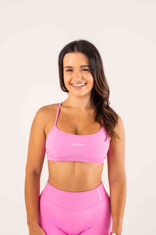 Dynamic Minimal Bra - Blush Pink