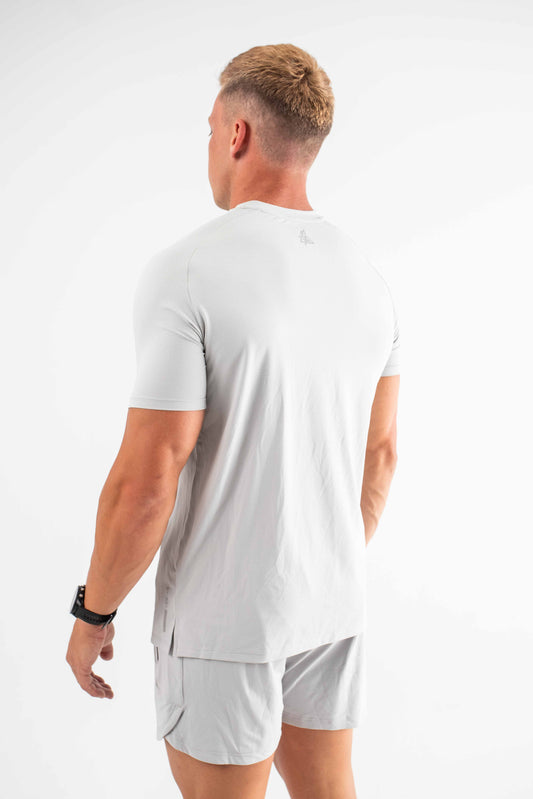 Hybrid Tee - Light Grey