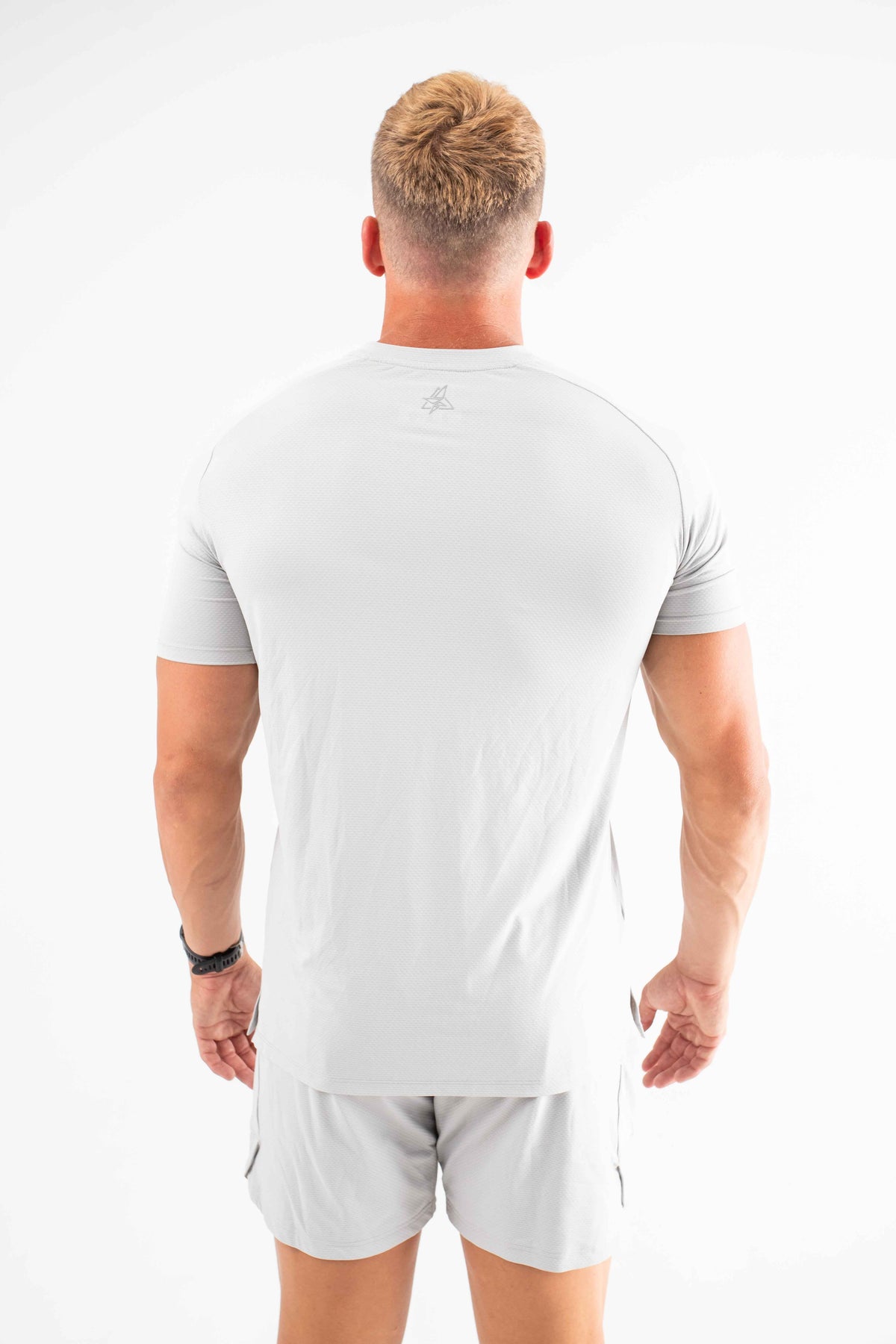 Hybrid Tee - Light Grey