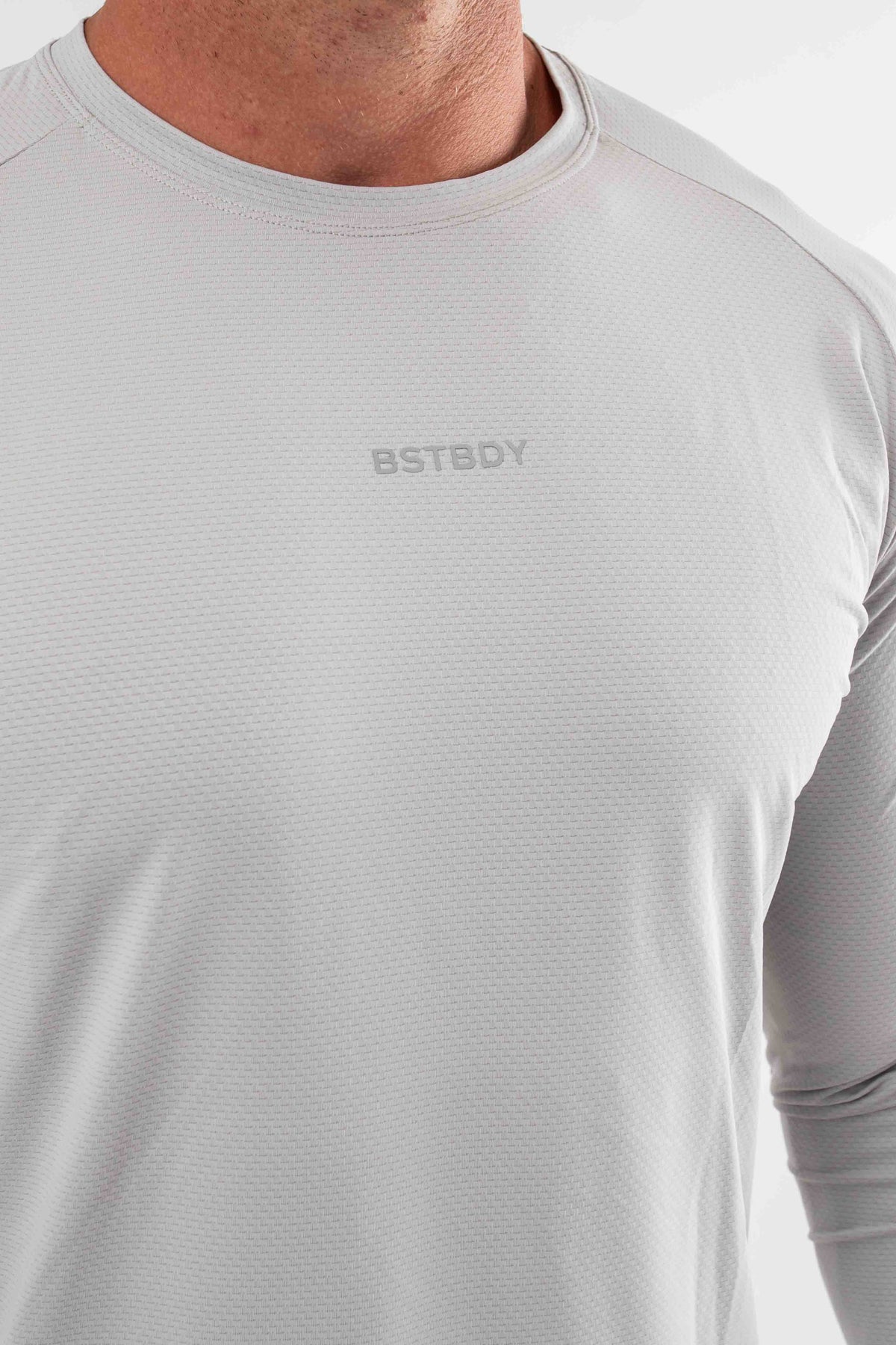 Hybrid Long Sleeve - Light Grey