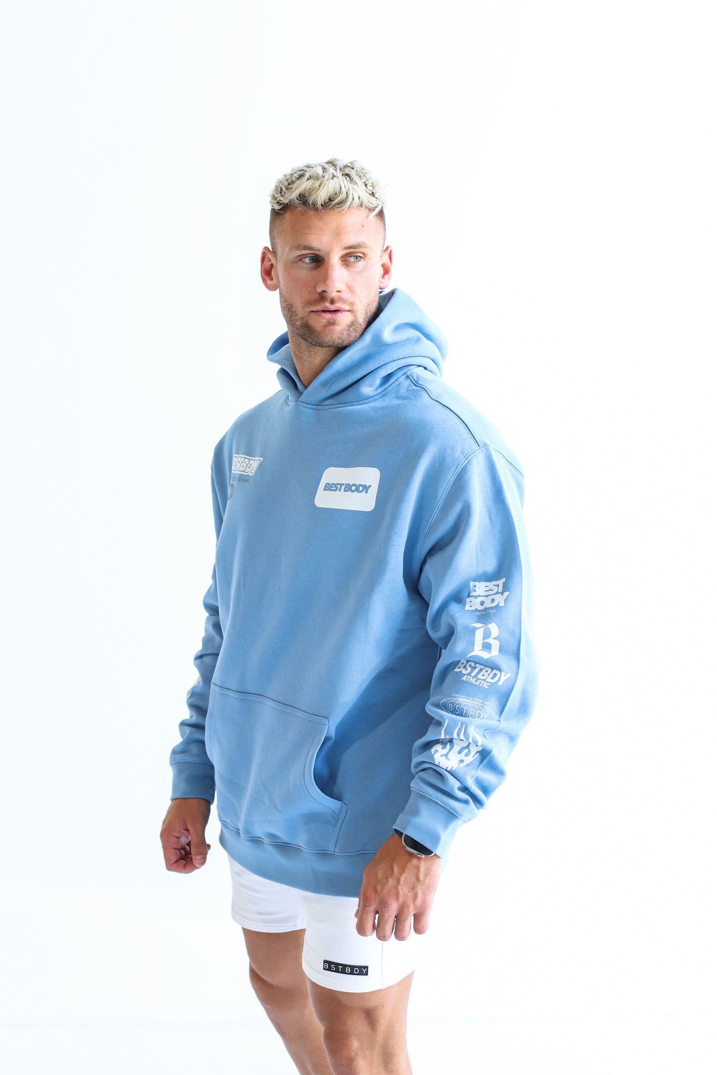 Premium Relax Hoodie - Carolina Blue