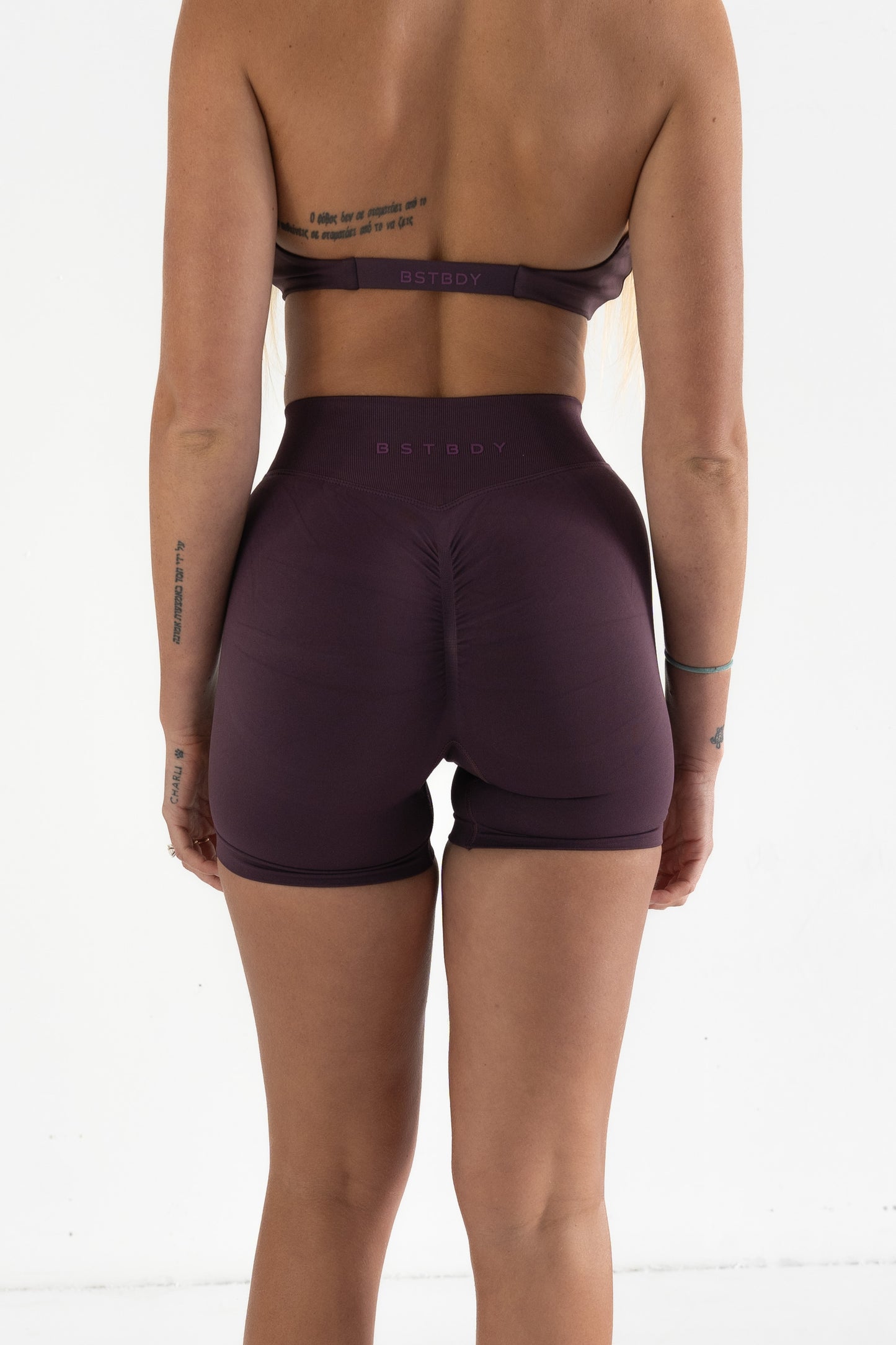 Luxe Shorts - Plum