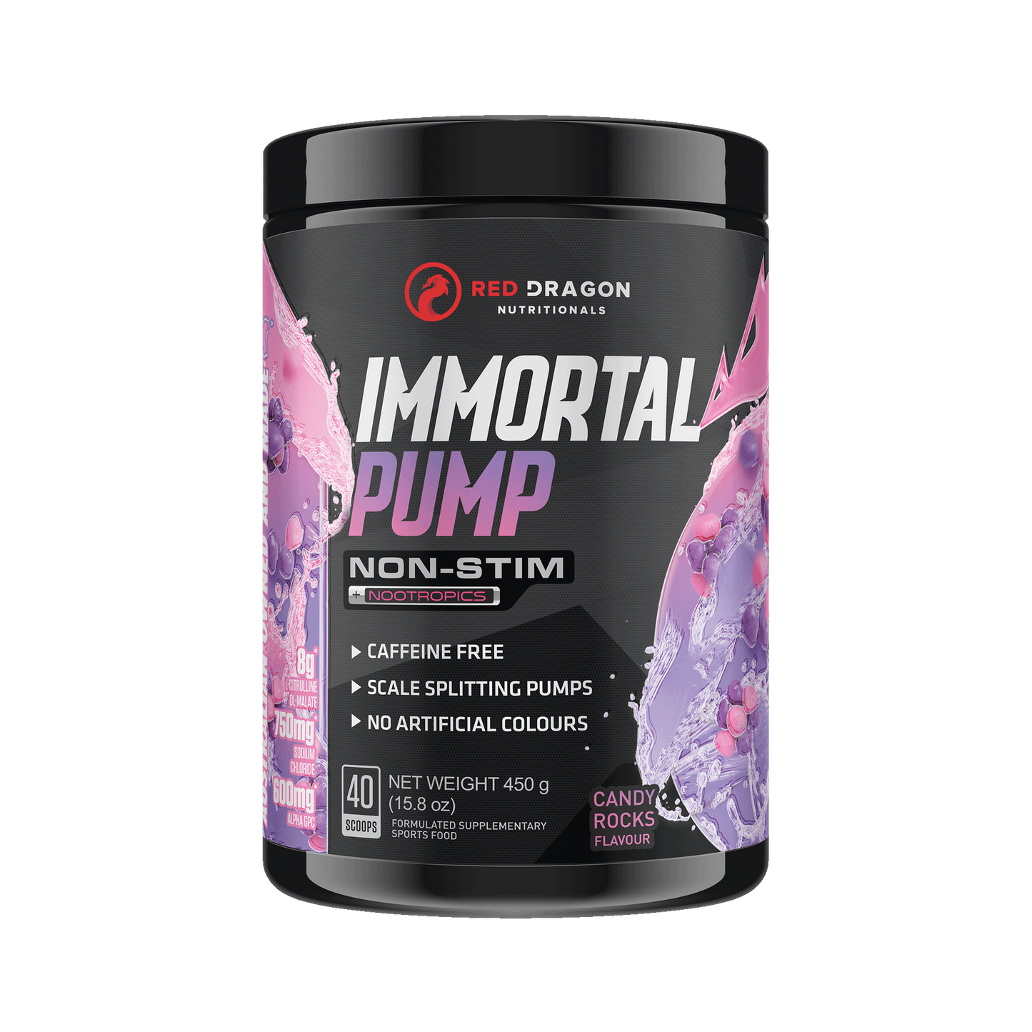 Red Dragon - Immortal Pump - 40 Serves