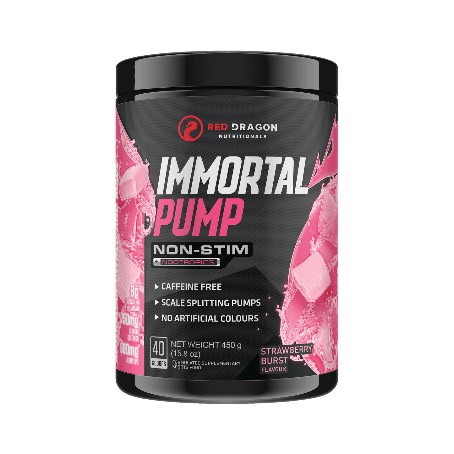 Red Dragon - Immortal Pump - 40 Serves
