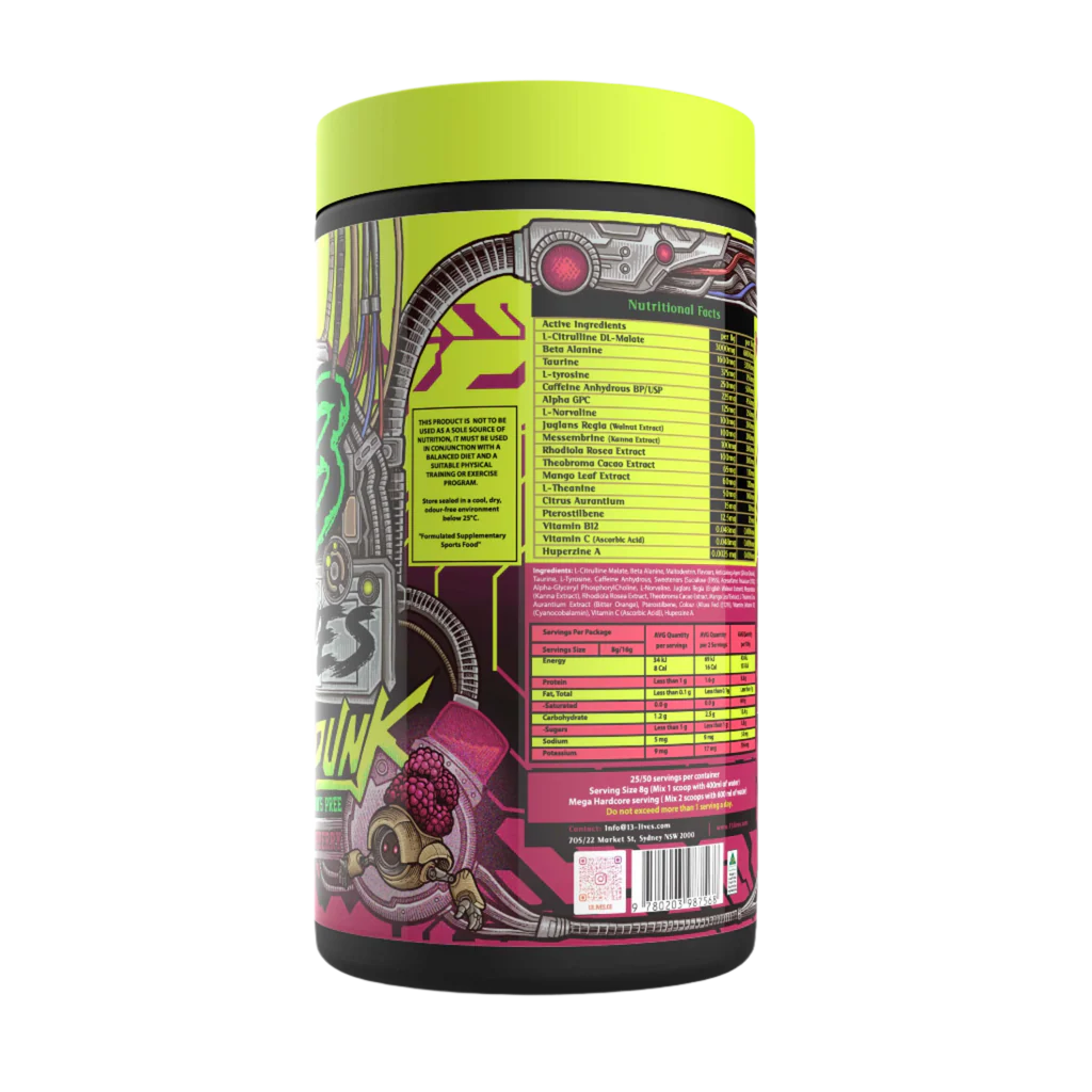 13 Lives - CyberPunk 50 Servings