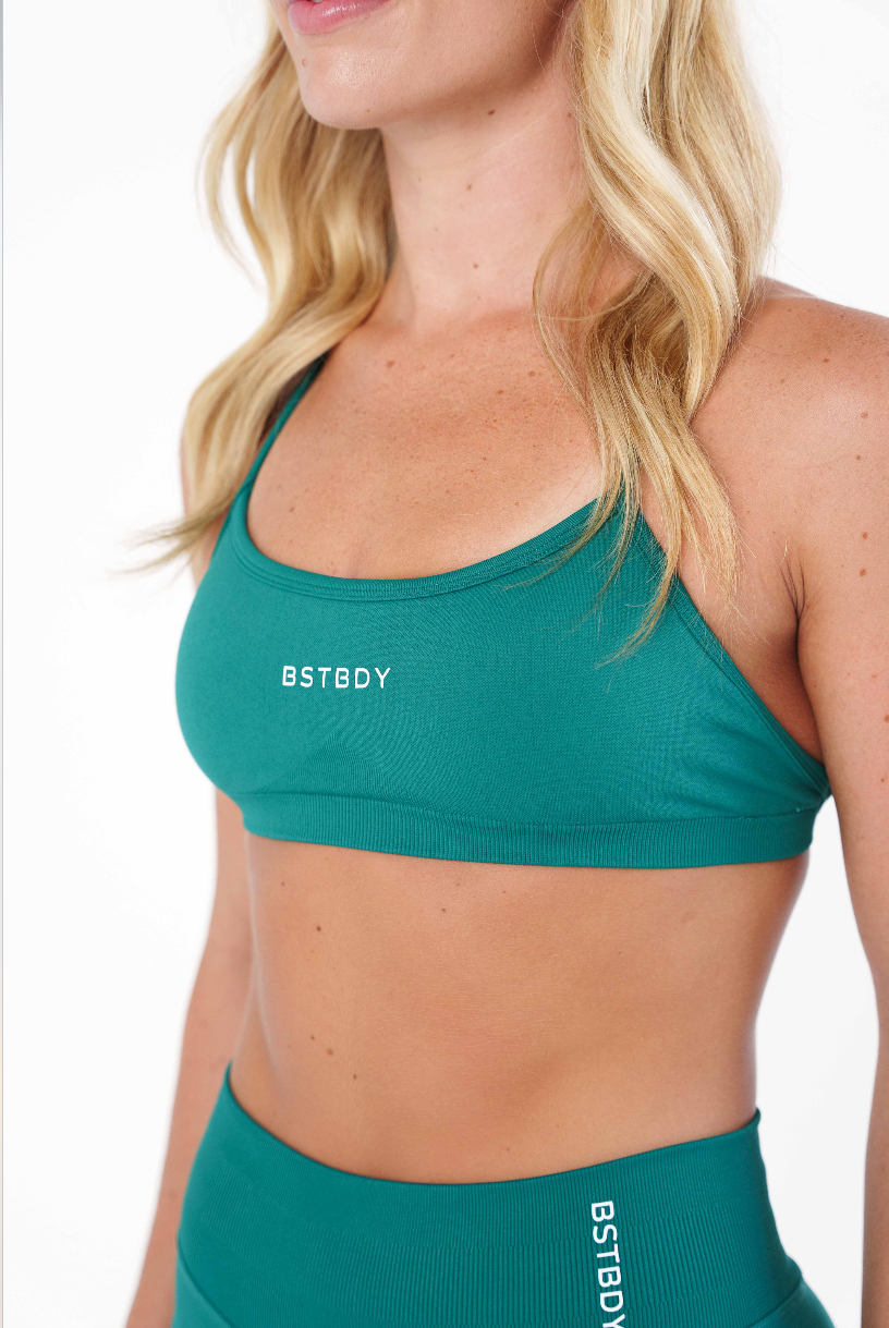 Dynamic Minimal Bra - Forrest Green