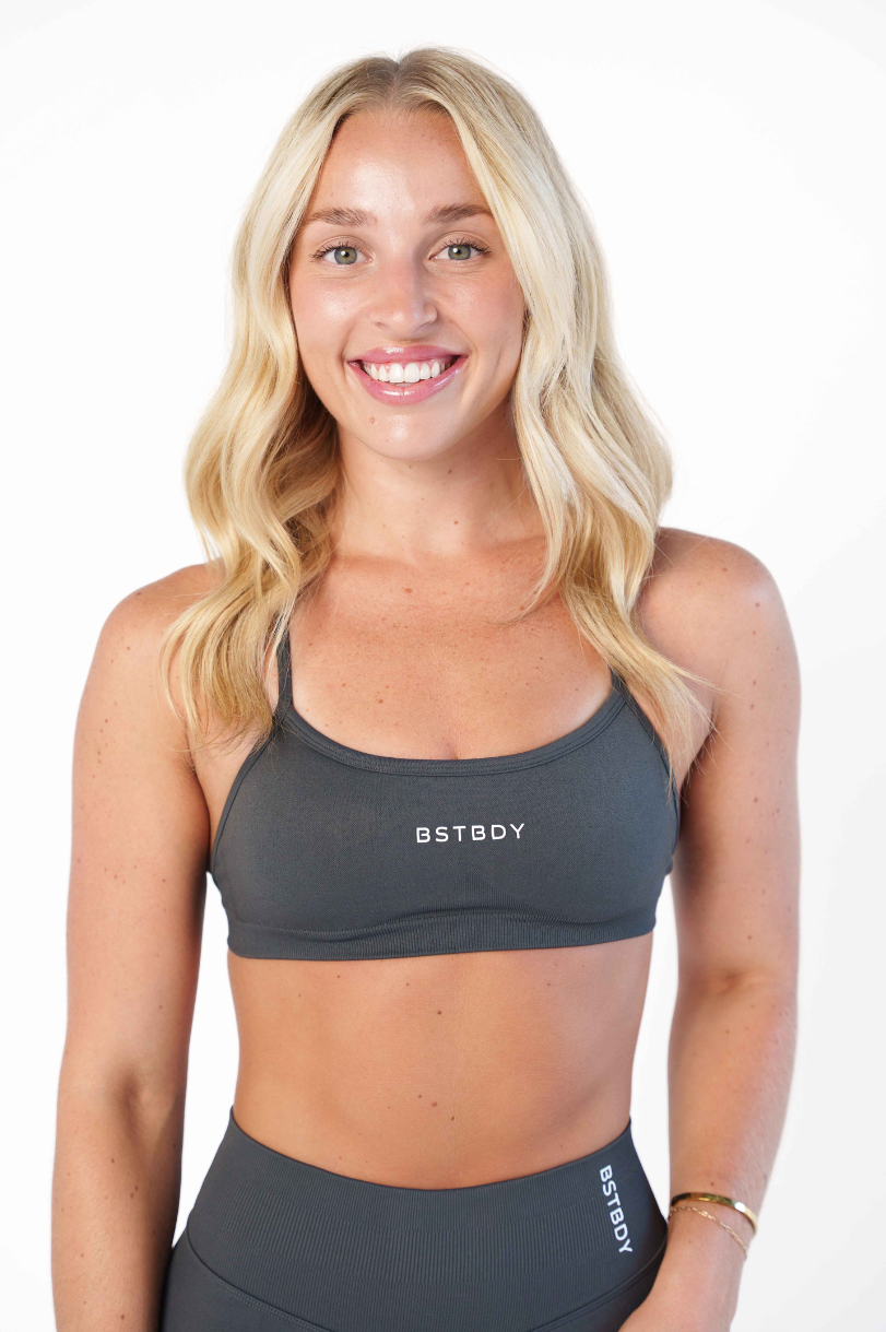 Dynamic Minimal Bra - Steel