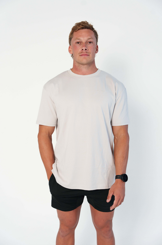 Men's Essential Tee - Cement