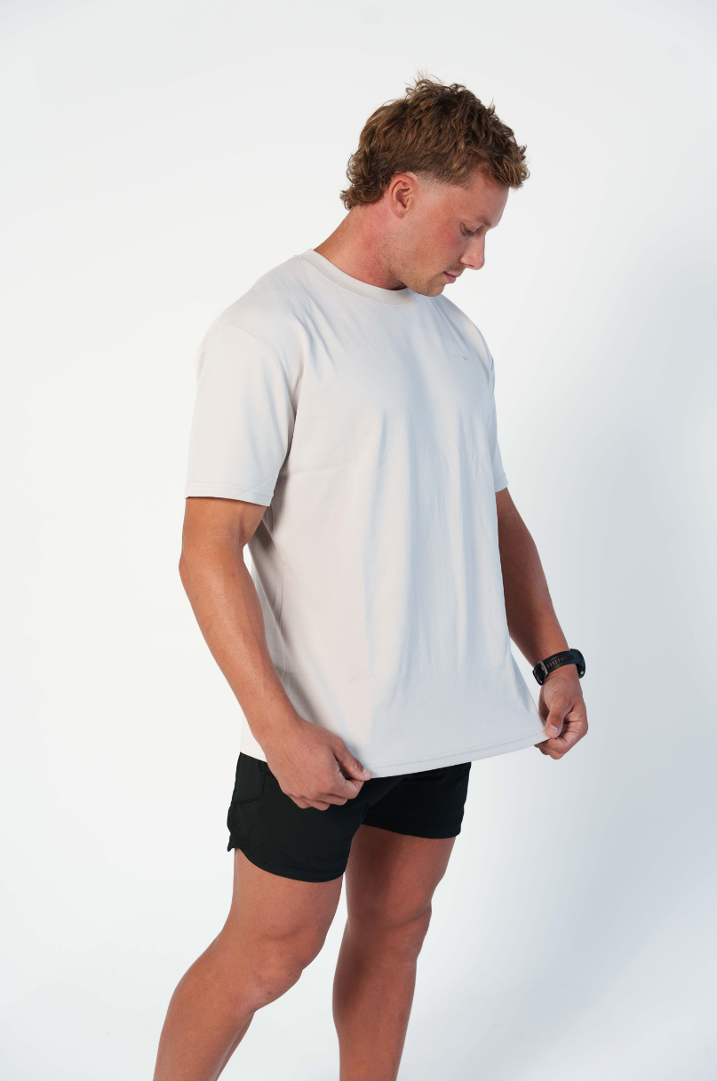 Men's Essential Tee - Cement