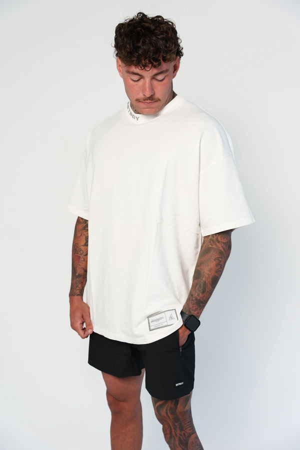 Built Tee - Hyper Omni White