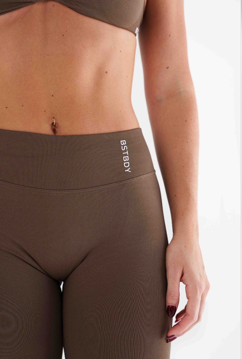 Dynamic V-sculpt Full Length Tights - Chocolate