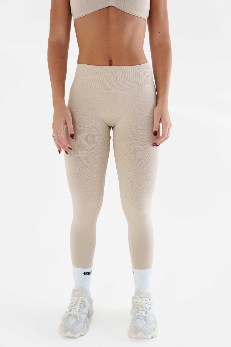 Dynamic Full Length Tights - Cashew