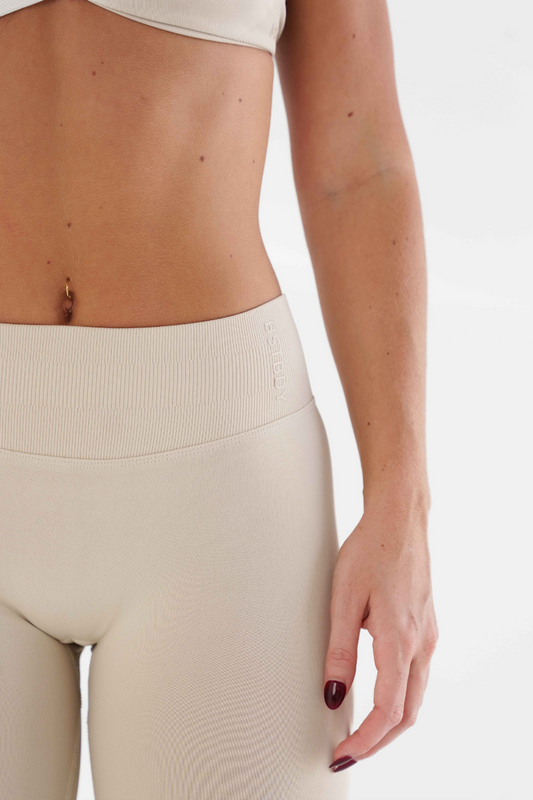 Dynamic Full Length Tights - Cashew